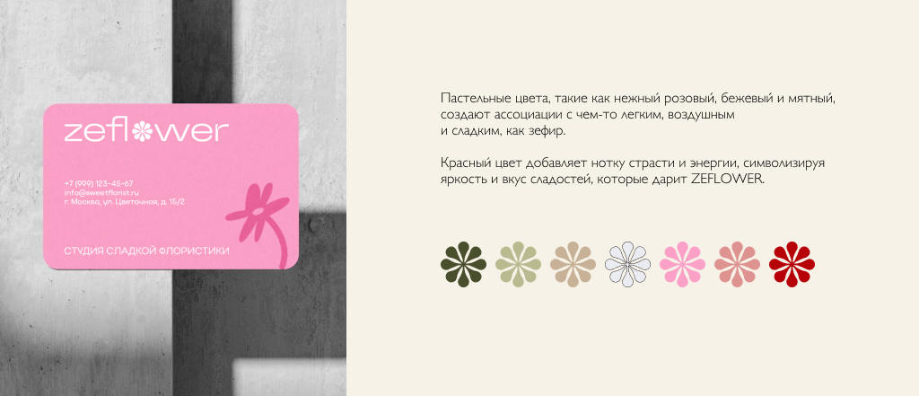 logotype / логотип для студии сладкой флористики — Изображение №5 — Брендинг, Графика на Dprofile