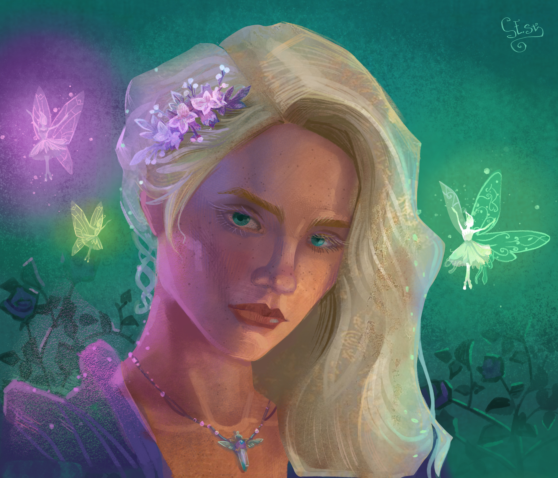 Принцесса фей — Изображение №1 — Иллюстрация, Графика на Dprofile