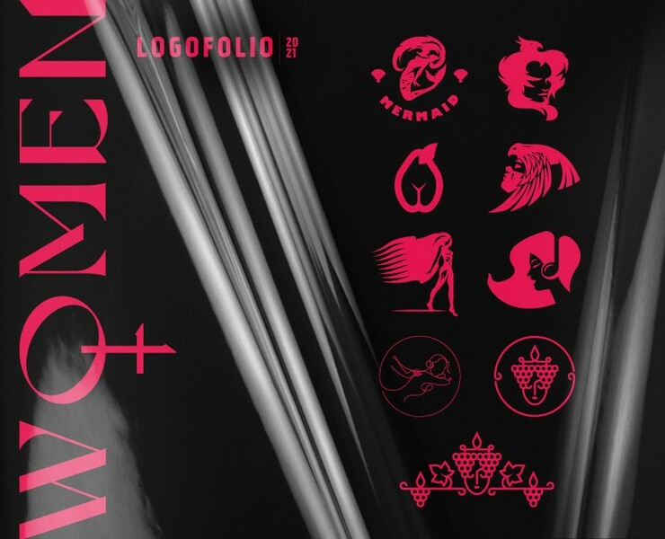 Women Logofolio vol.1| Коллекция логотипов — Брендинг, Иллюстрация на Dprofile