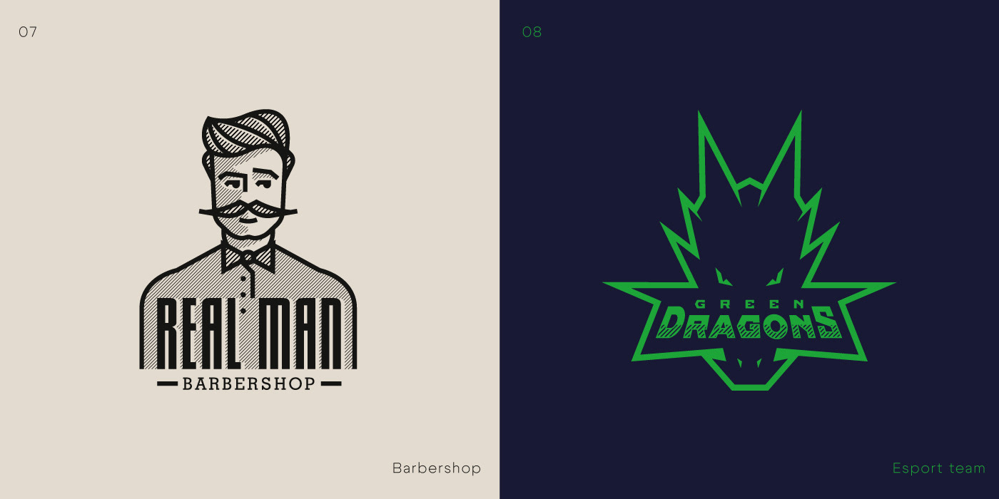 Логотипы из челленджа l Logofolio of challenge 2024 — Изображение №5 — Брендинг, Иллюстрация на Dprofile