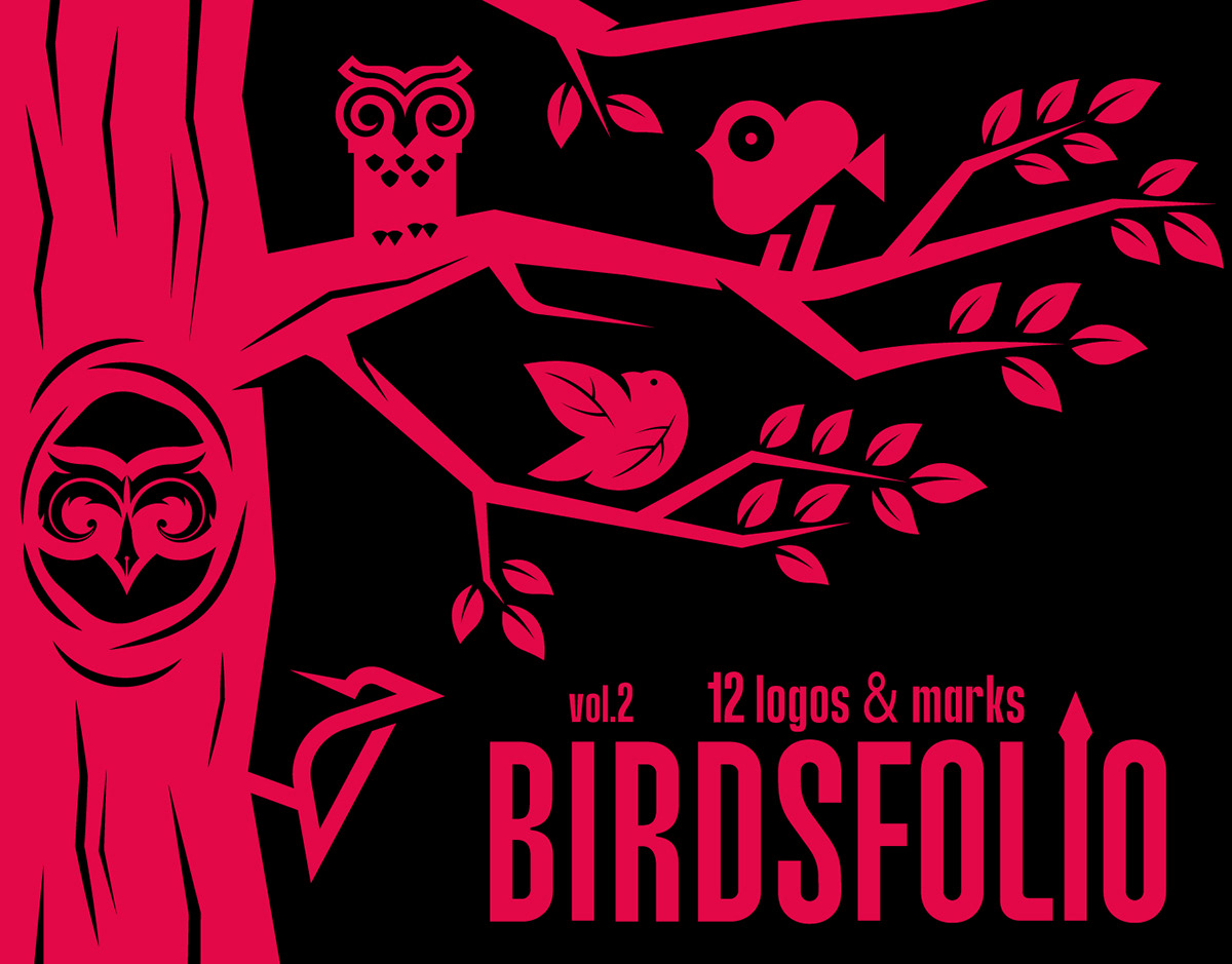 Birdsfolio vol.2 l Логотипы птиц — Изображение №1 — Брендинг, Графика на Dprofile
