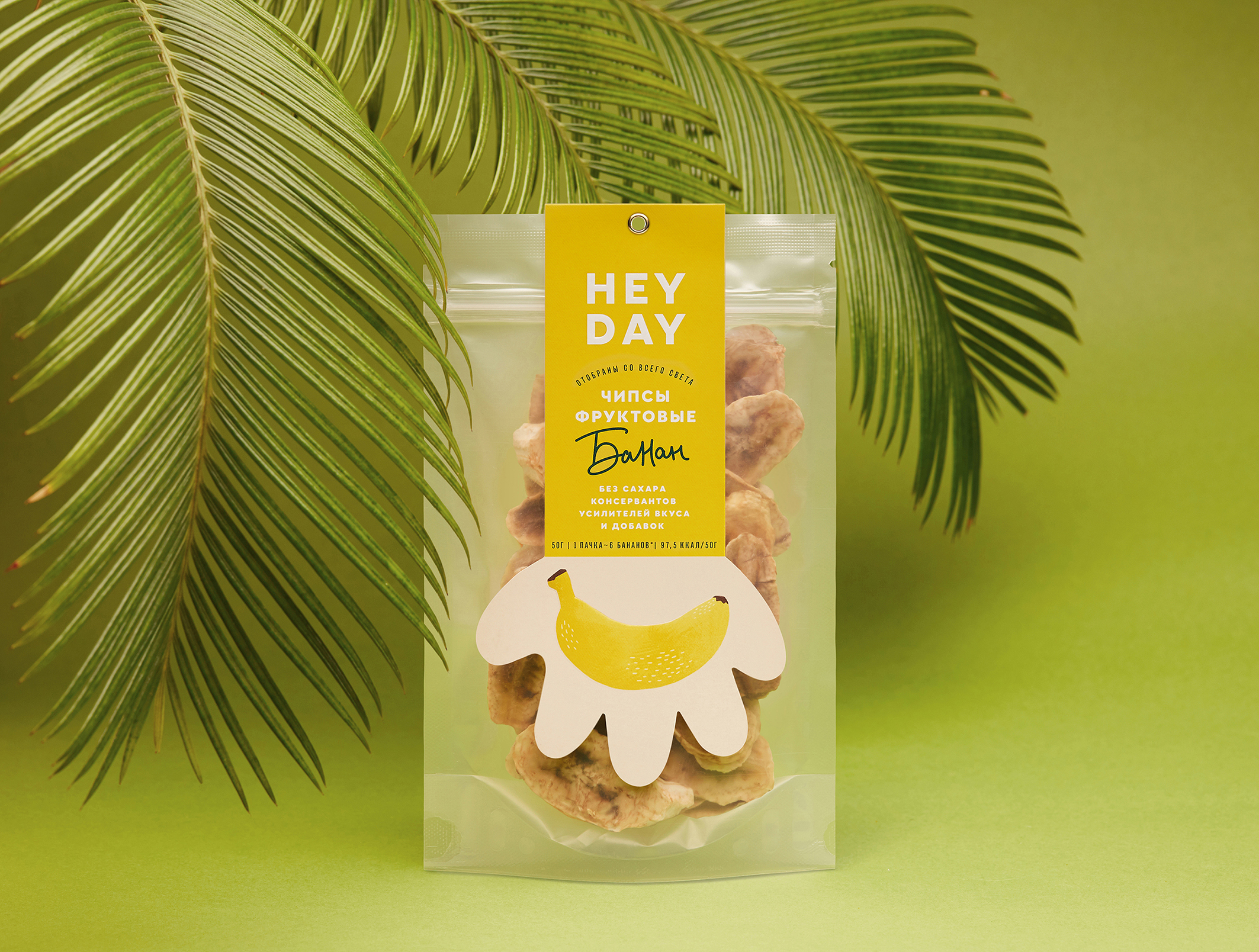 Фруктовые чипсы Hey day. — Изображение №1 — Брендинг на Dprofile