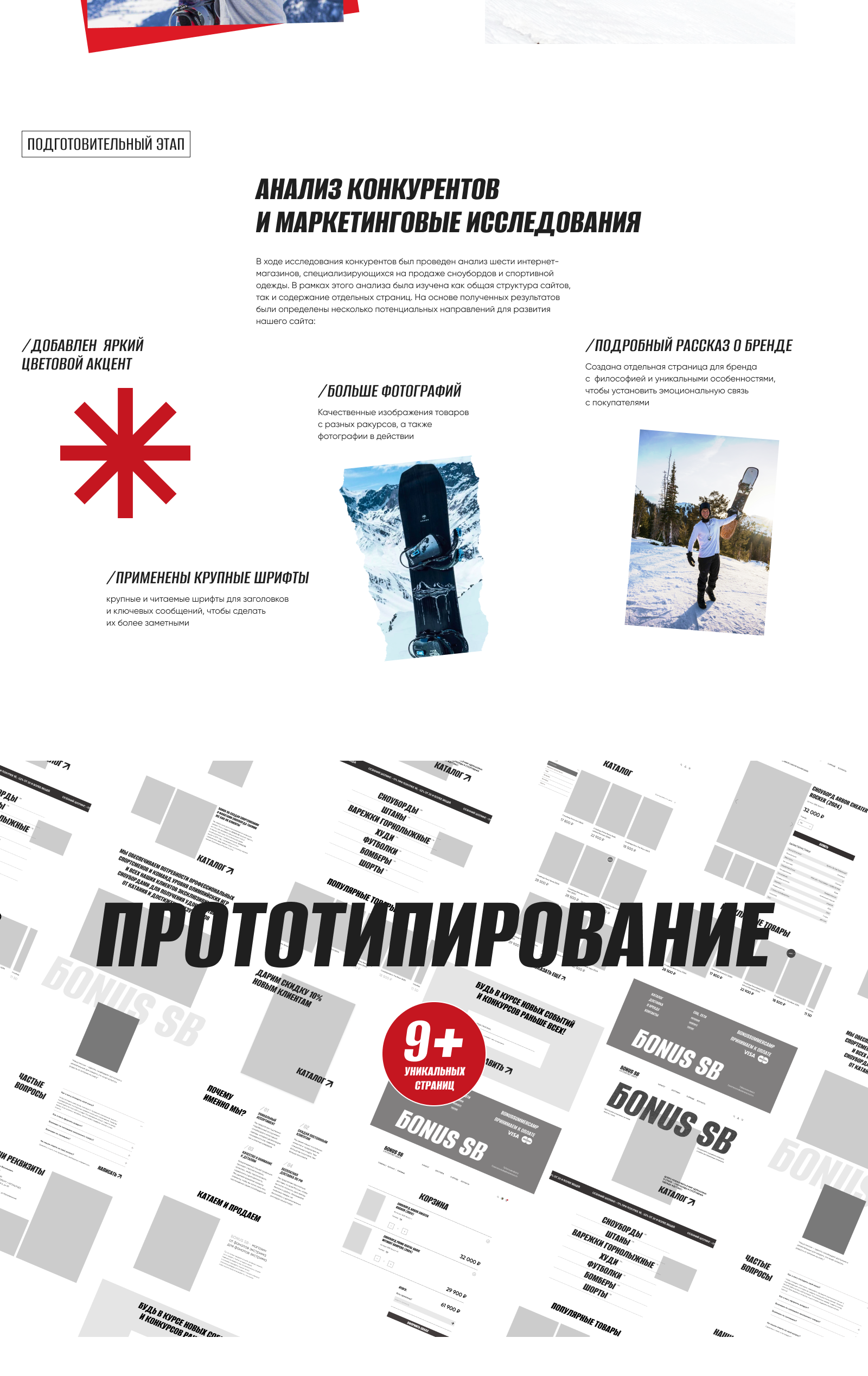 Интернет-магазин сноубордов и спортивной одежды — Изображение №2 — Интерфейсы на Dprofile