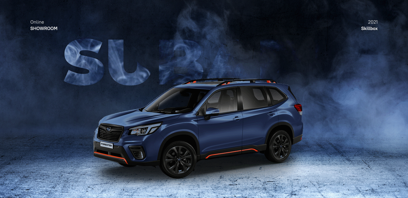 Online-showroom Subaru — Изображение №1 — Интерфейсы на Dprofile