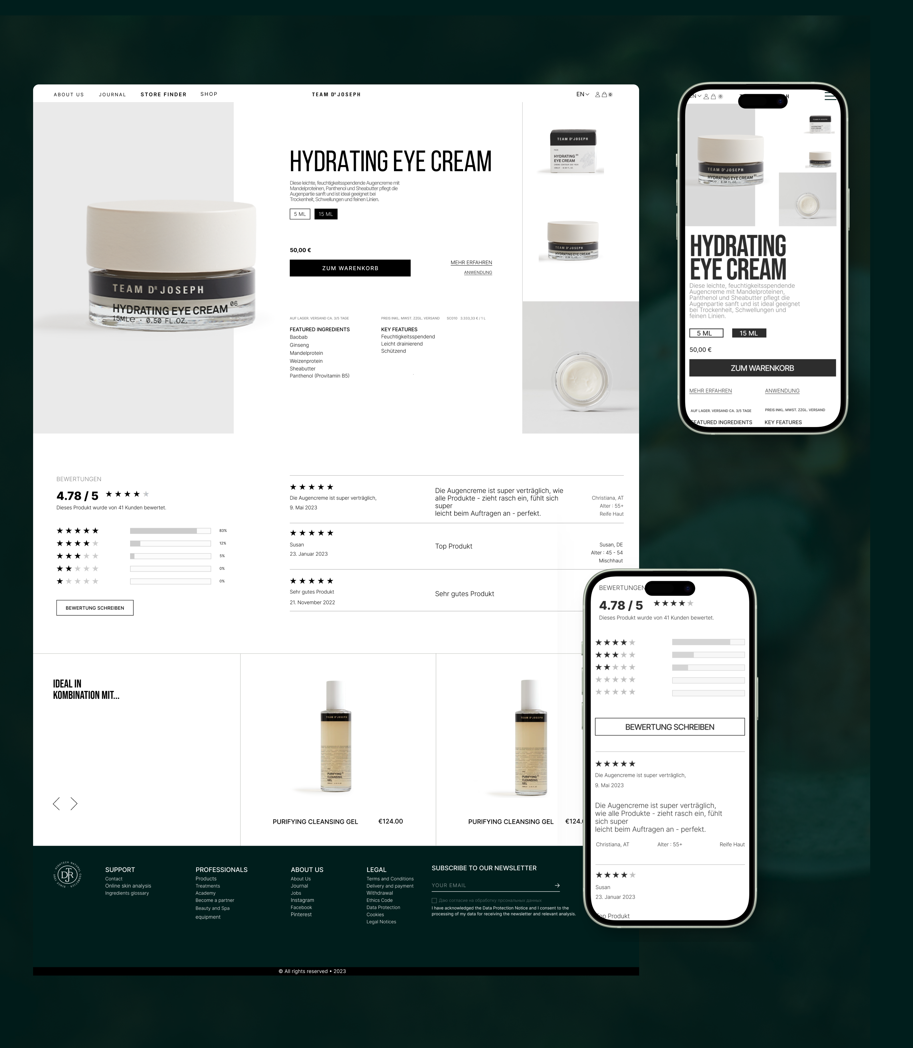 E-COMMERCE. NATURAL SKINCARE — Изображение №5 — Интерфейсы на Dprofile