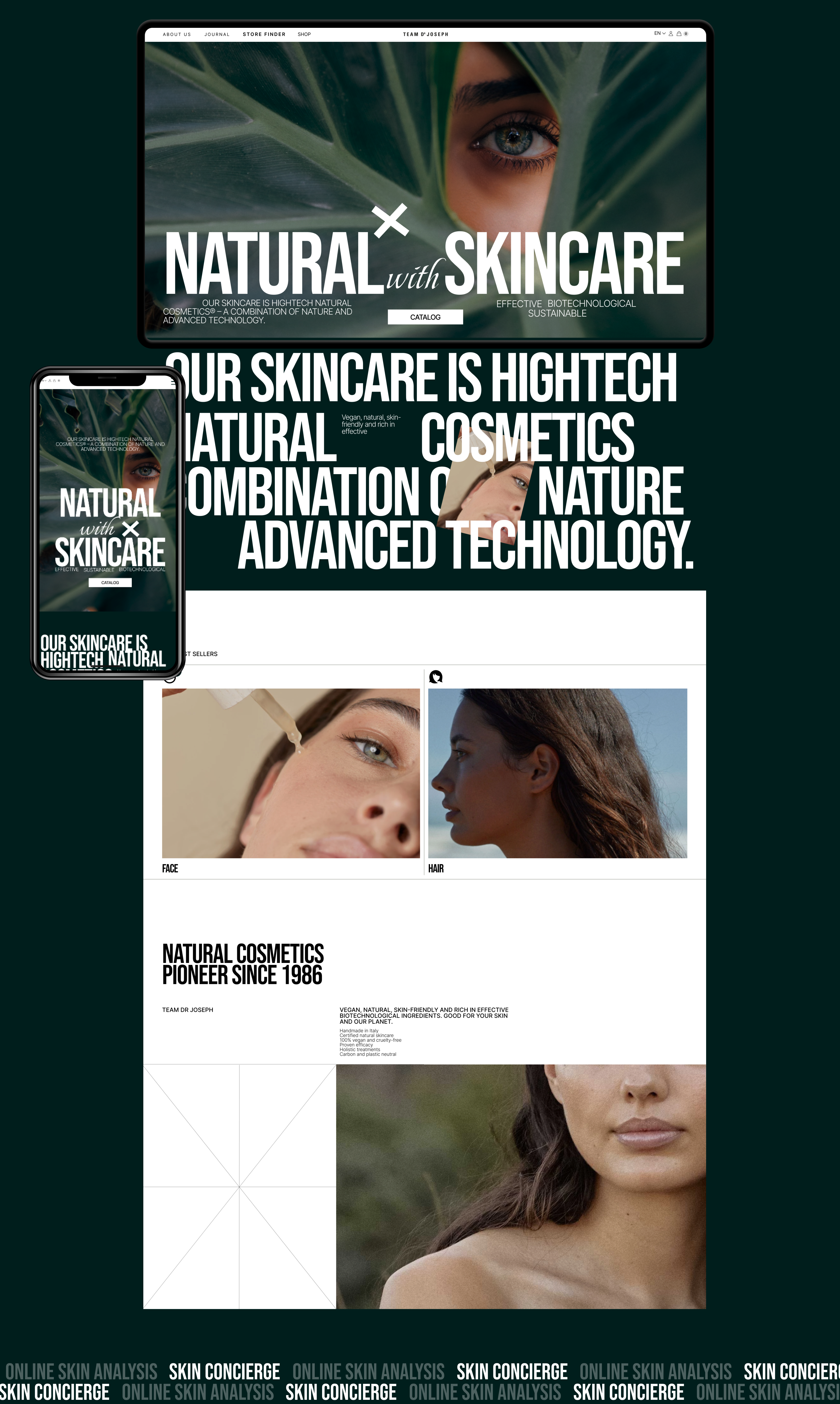 E-COMMERCE. NATURAL SKINCARE — Изображение №2 — Интерфейсы на Dprofile