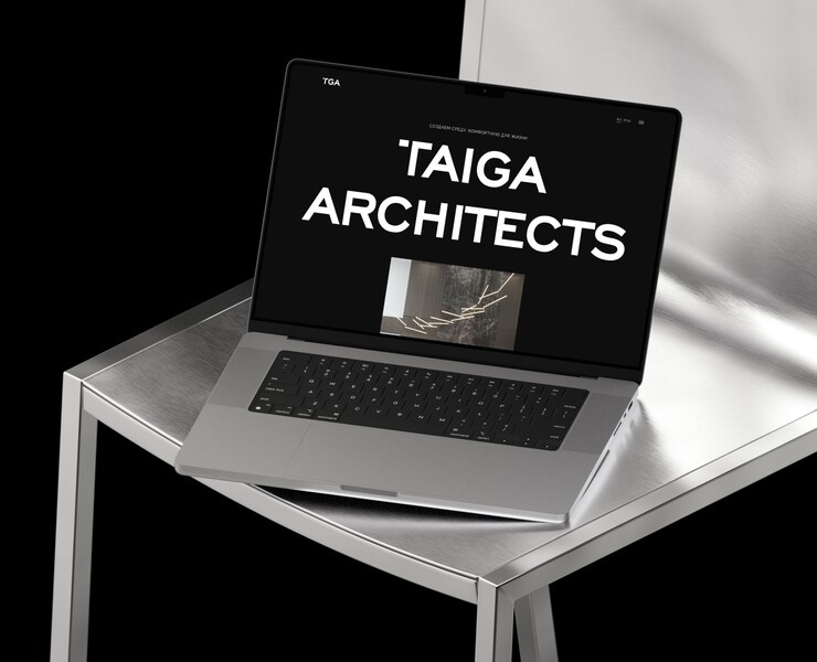 Студия архитектуры и дизайна "Тайга" (концепт) — Интерфейсы на Dprofile