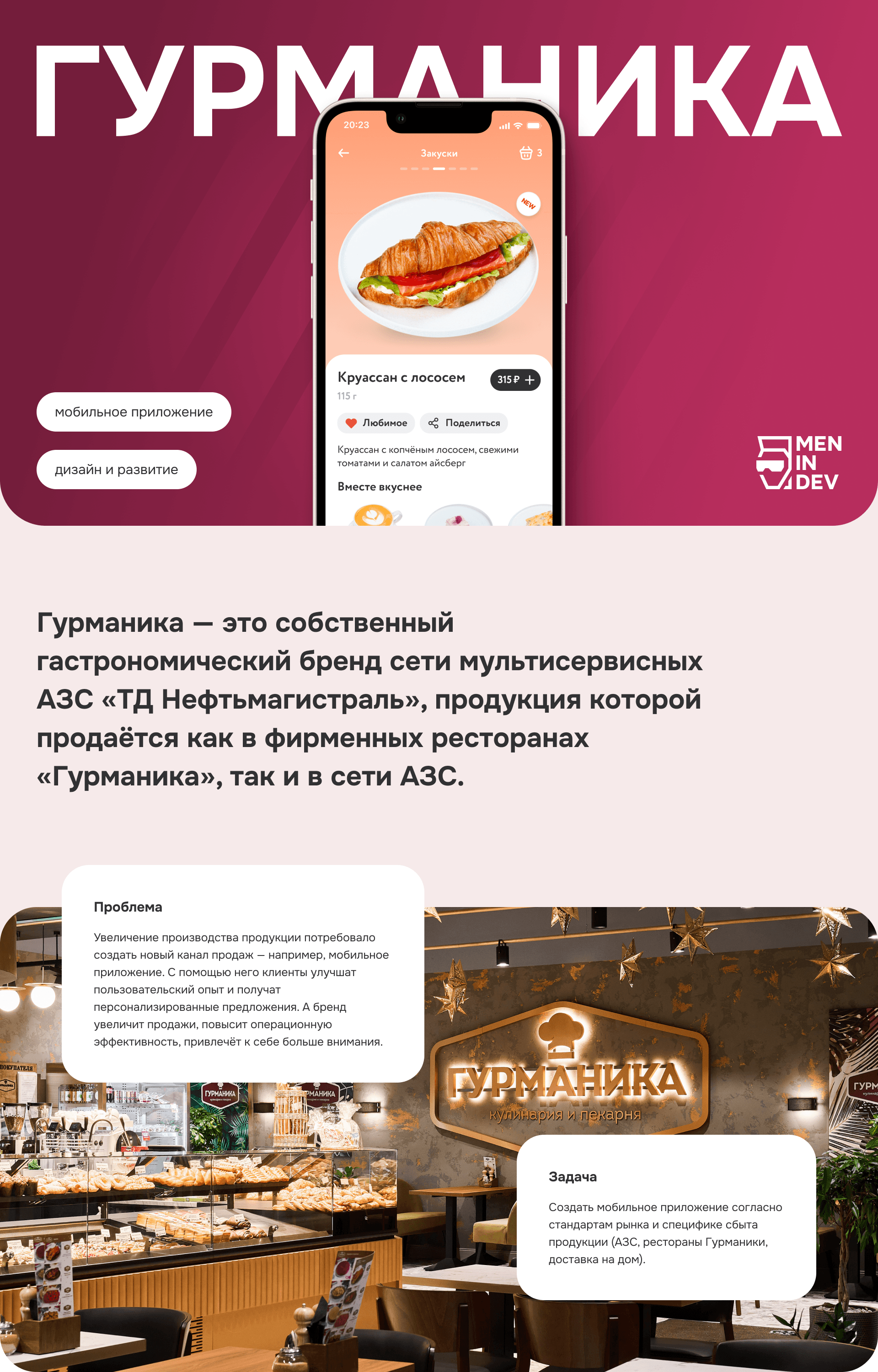 Гурманика | Мобильное приложение — Изображение №1 — Интерфейсы на Dprofile