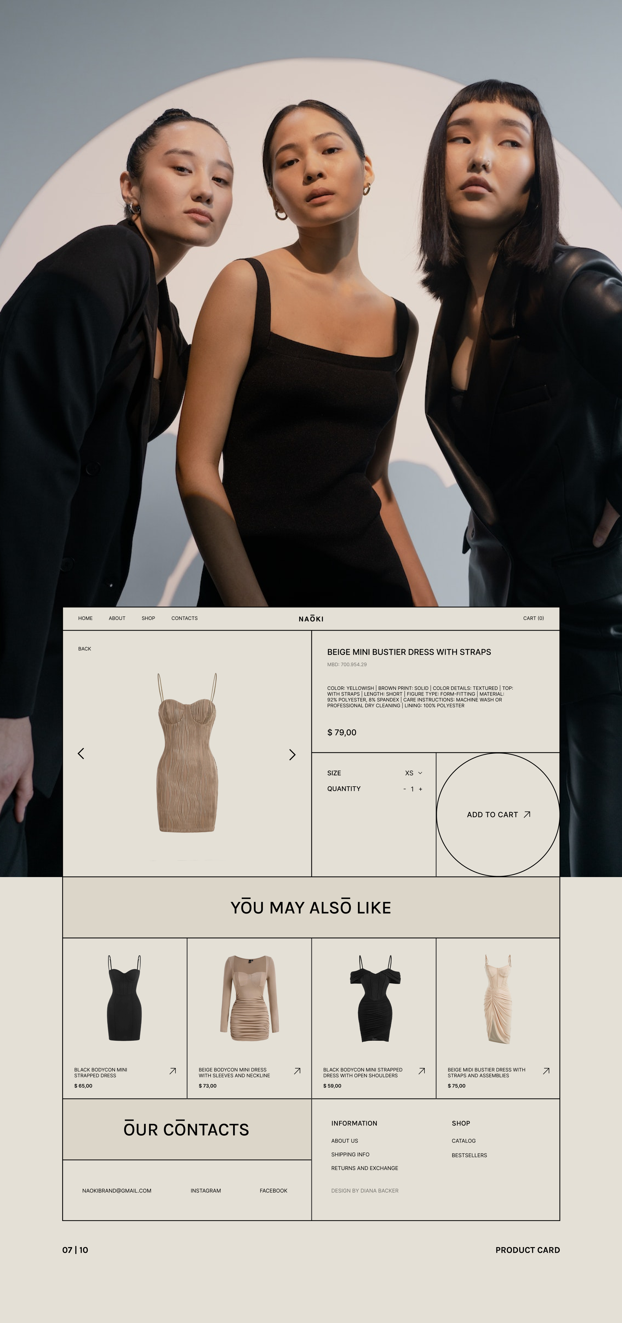 NAOKI e-commerce concept — Изображение №14 — Интерфейсы на Dprofile