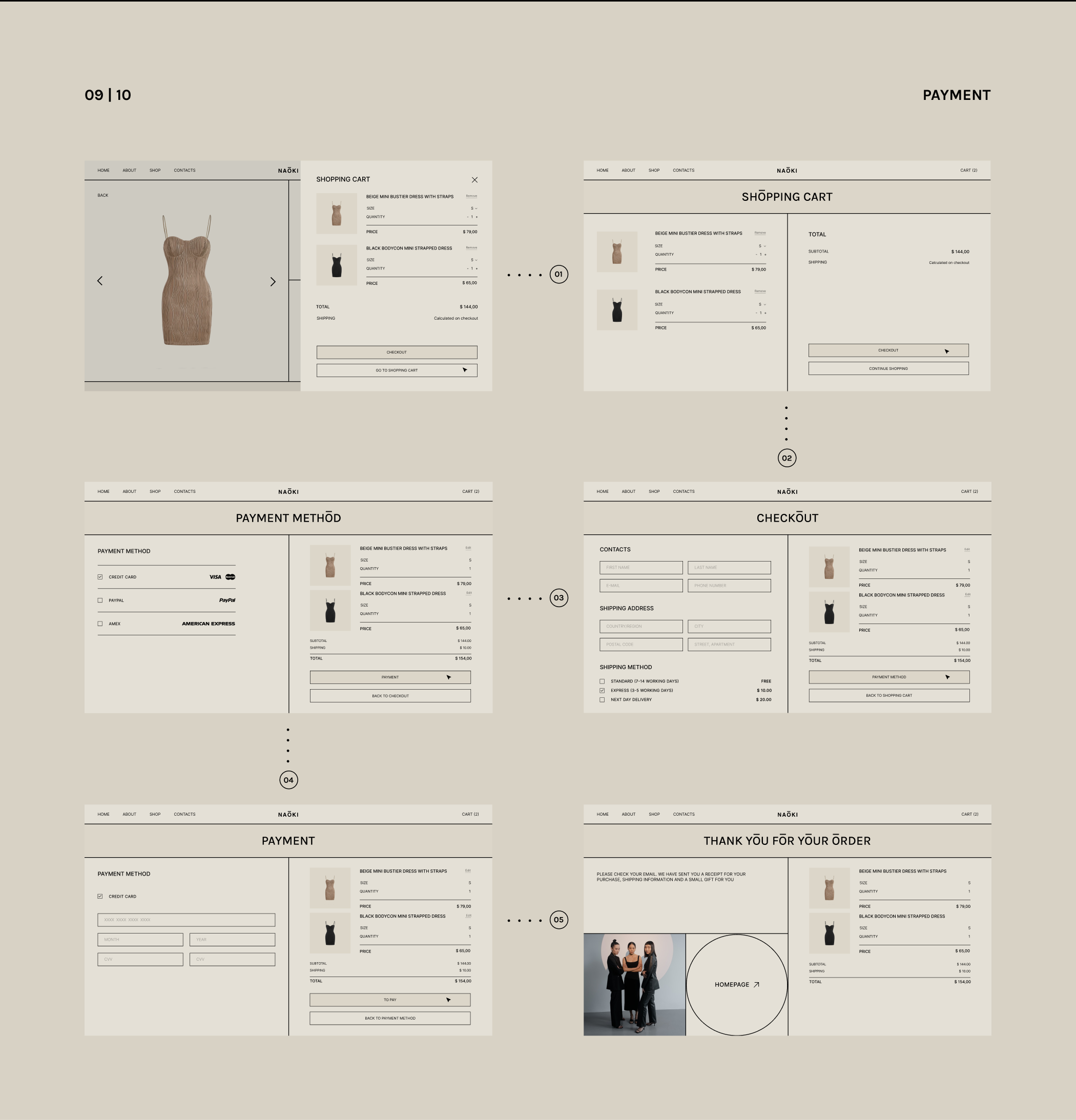 NAOKI e-commerce concept — Изображение №18 — Интерфейсы на Dprofile