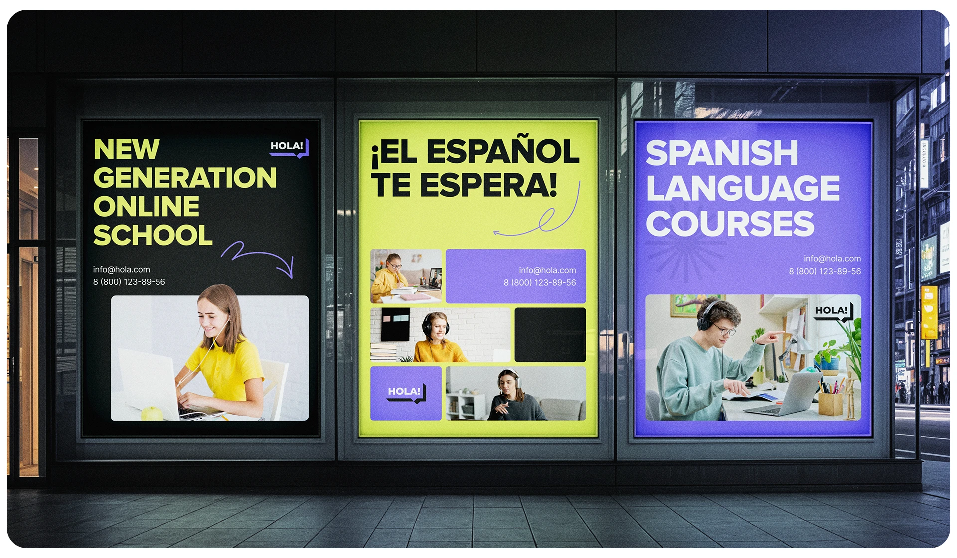 Spanish online courses | Corporate website — Изображение №5 — Интерфейсы на Dprofile