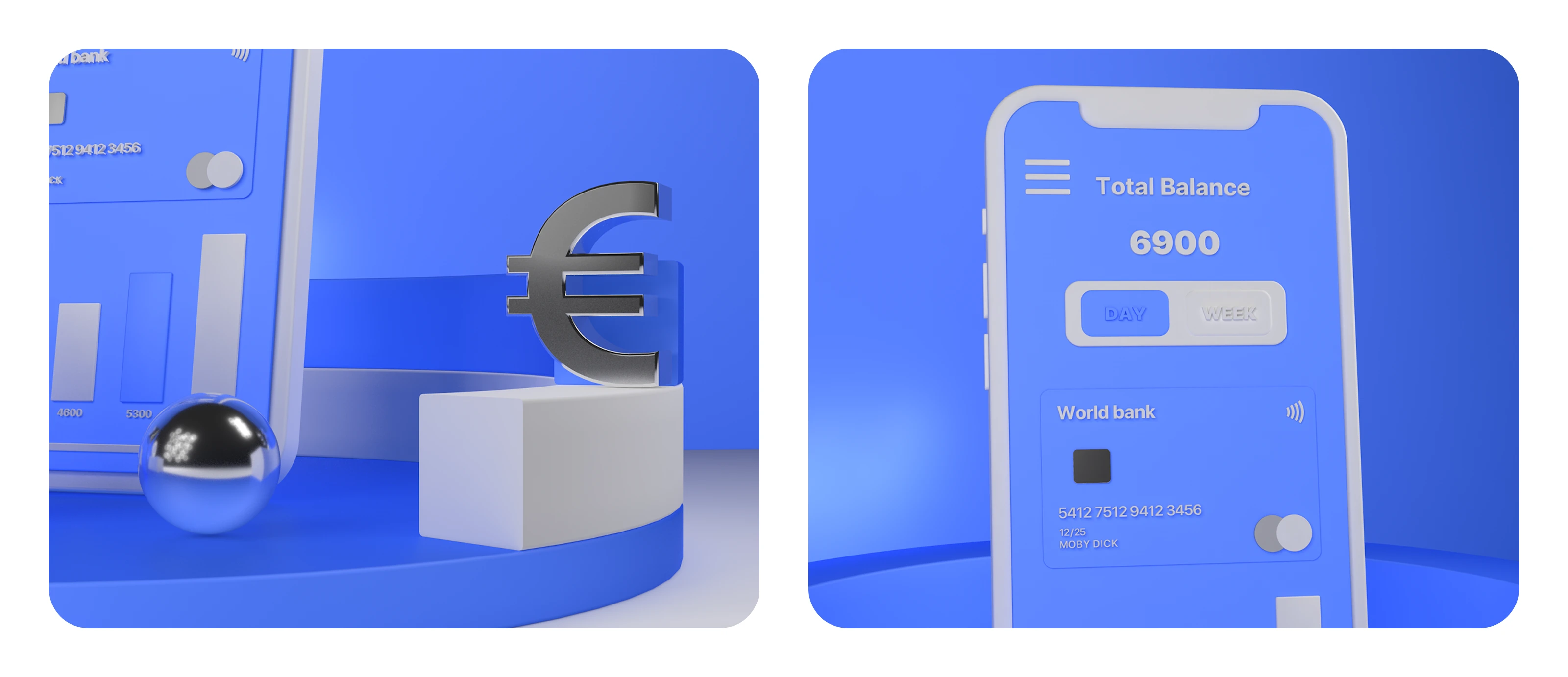 3D Bank Illustration — Изображение №2 — Иллюстрация, 3D на Dprofile