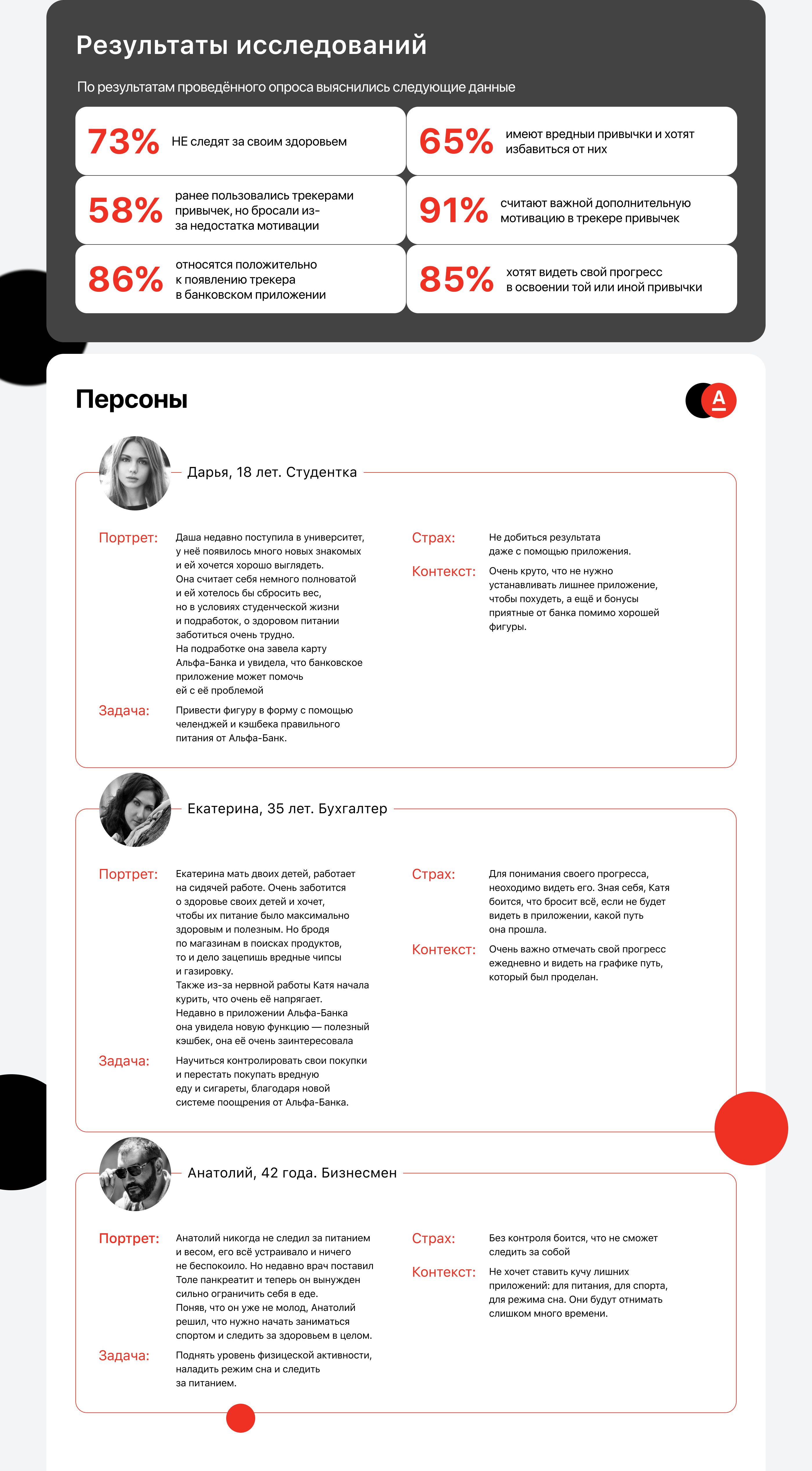 UX/UI BBE × Alfa Design Challenge ⋅ концепт Альфа-Банк — Изображение №3 — Интерфейсы, Графика на Dprofile