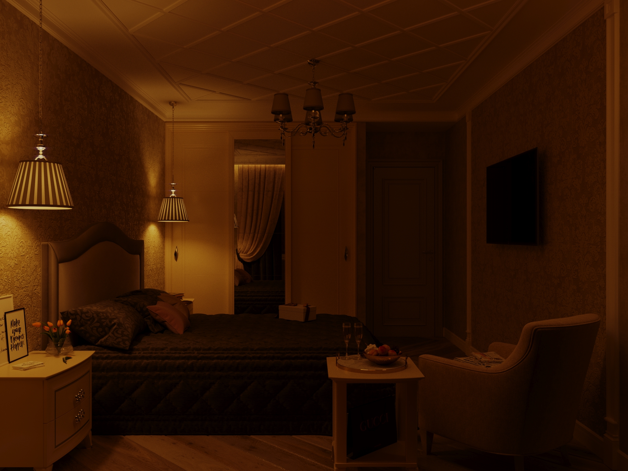 Дизайн Спальни — Изображение №7 — 3D на Dprofile