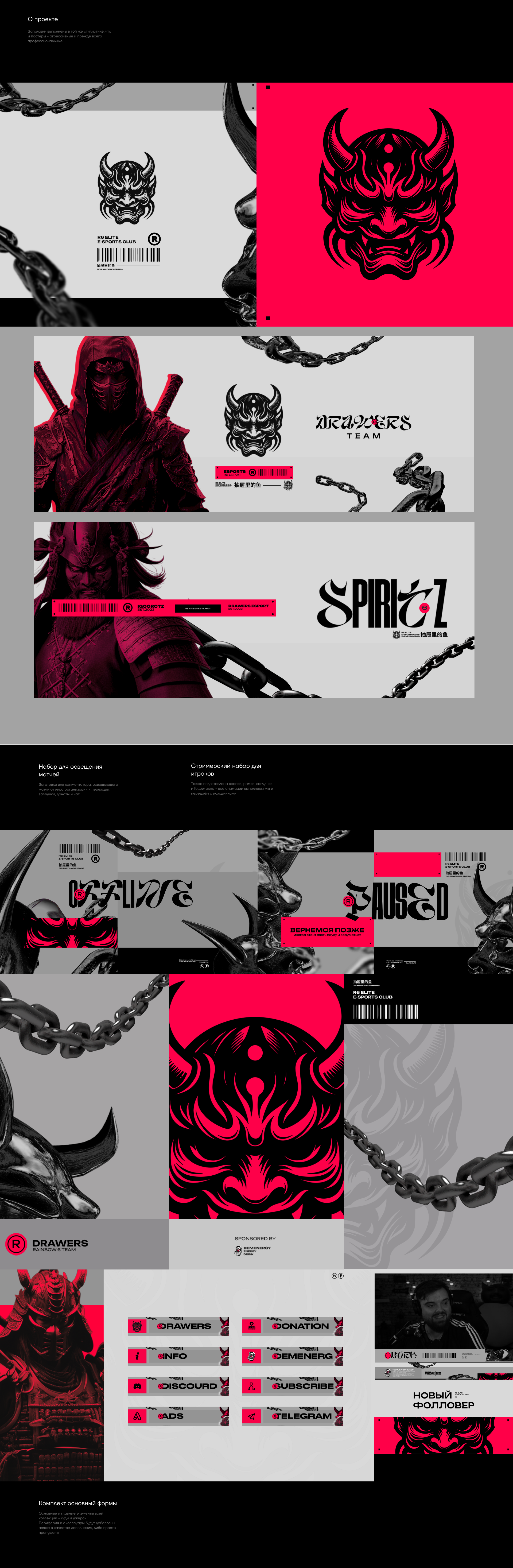 TEAM DRAWERS® | 2024 VISUAL IDENTITY — Dprofile