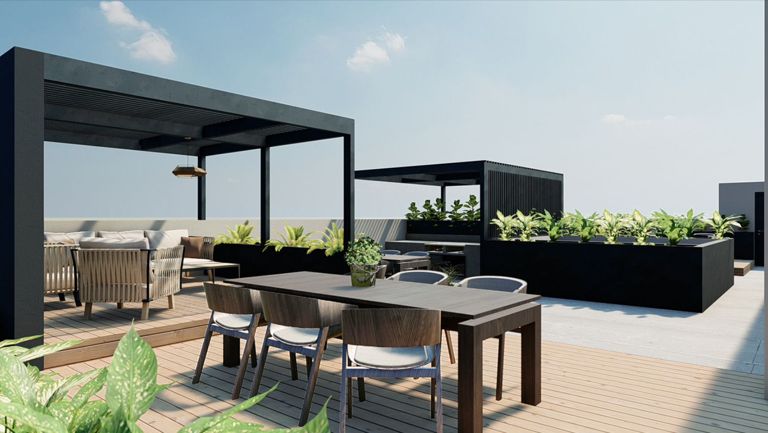 Проект кафе на крыше — Изображение №2 — 3D на Dprofile