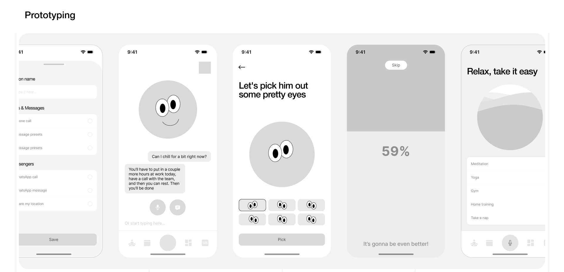 Take It Easy - Mental Health Support App — Изображение №12 — Интерфейсы на Dprofile
