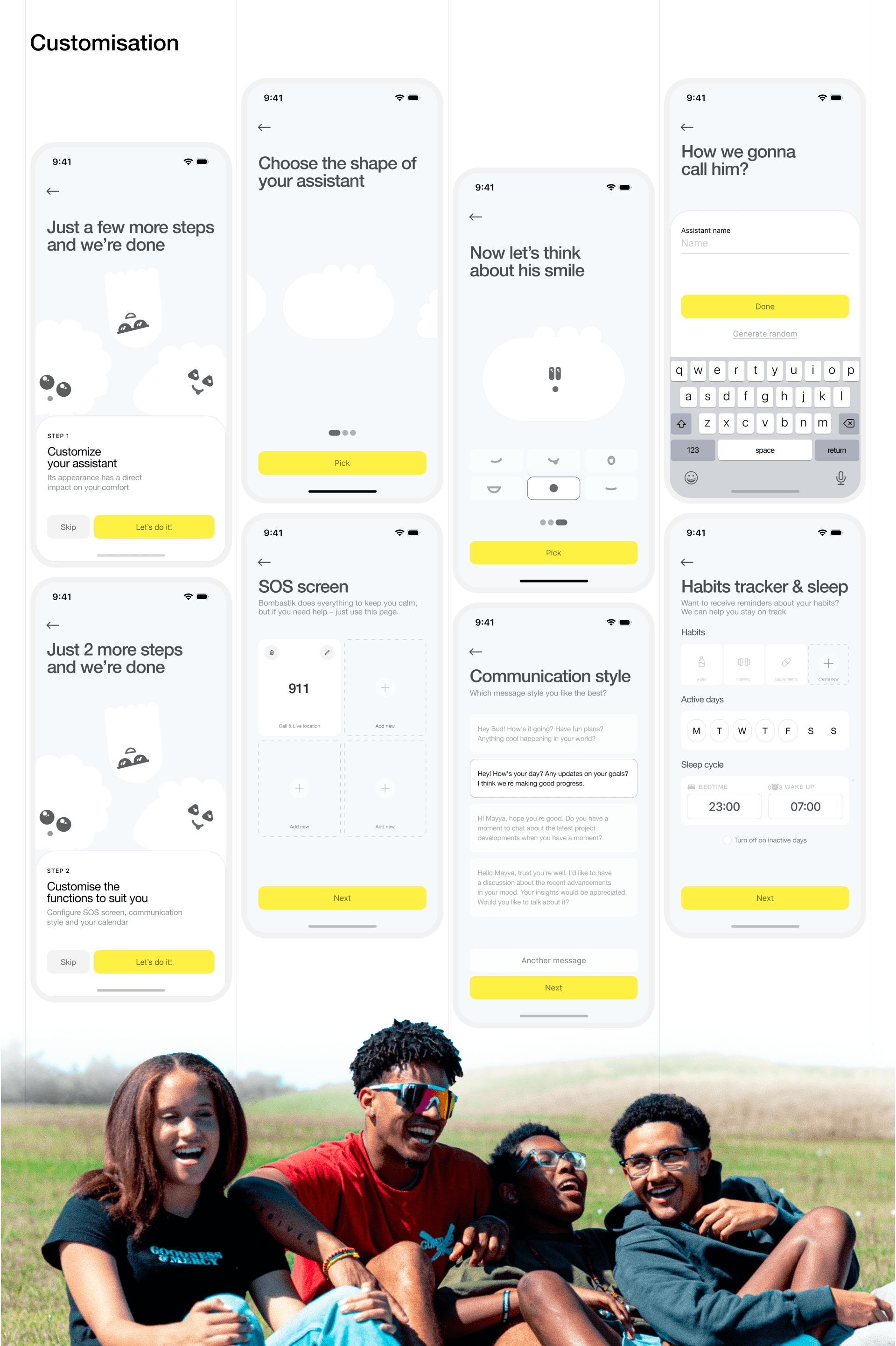Take It Easy - Mental Health Support App — Изображение №19 — Интерфейсы на Dprofile