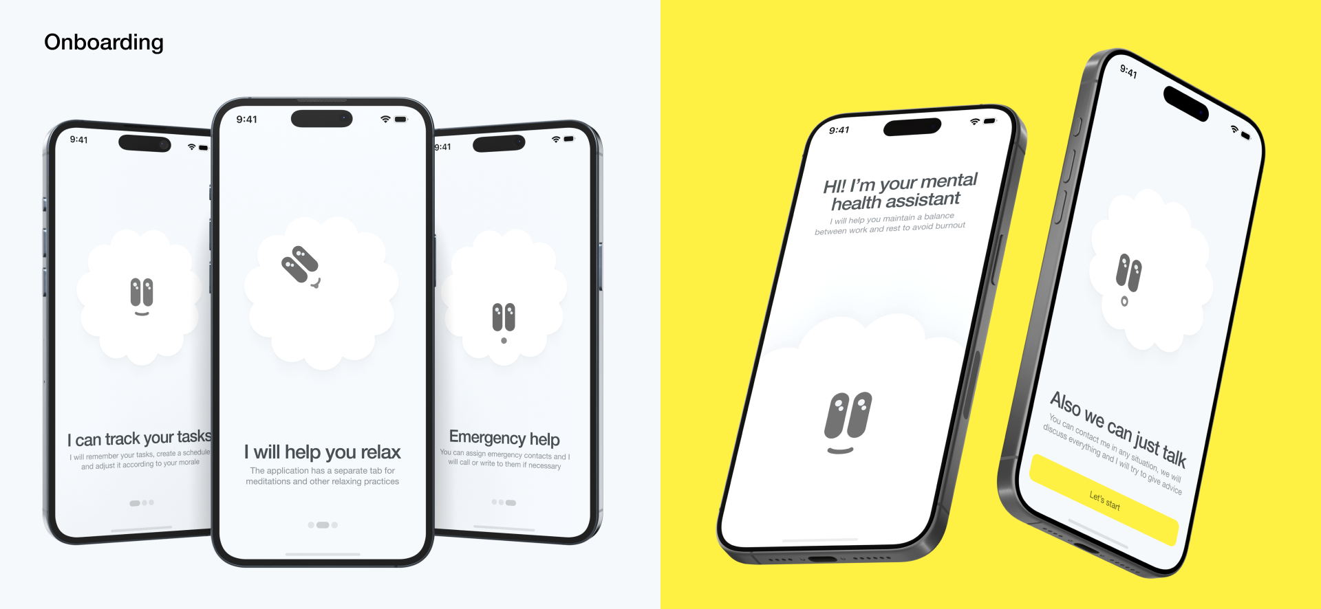 Take It Easy - Mental Health Support App — Изображение №18 — Интерфейсы на Dprofile