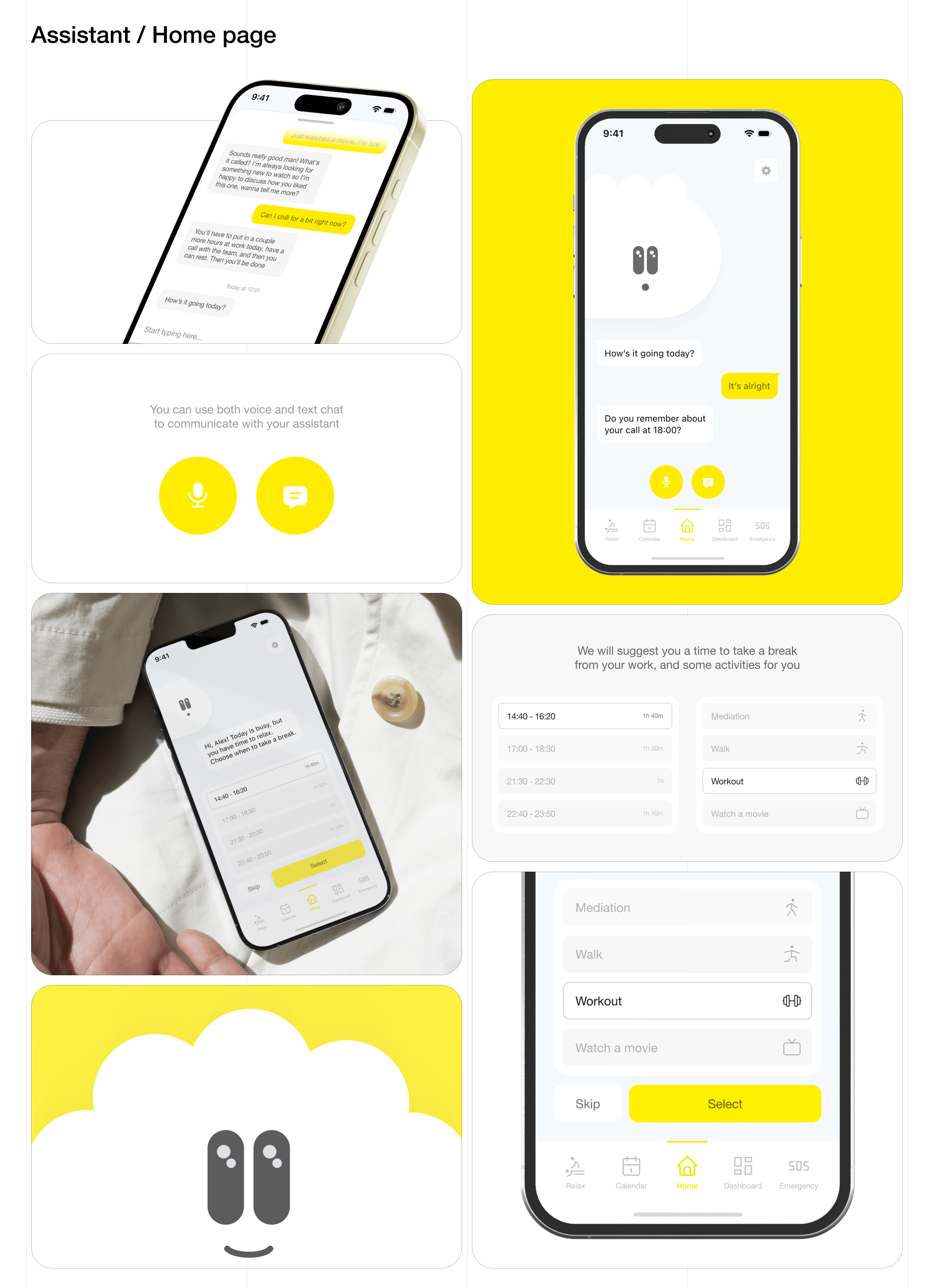 Take It Easy - Mental Health Support App — Изображение №21 — Интерфейсы на Dprofile