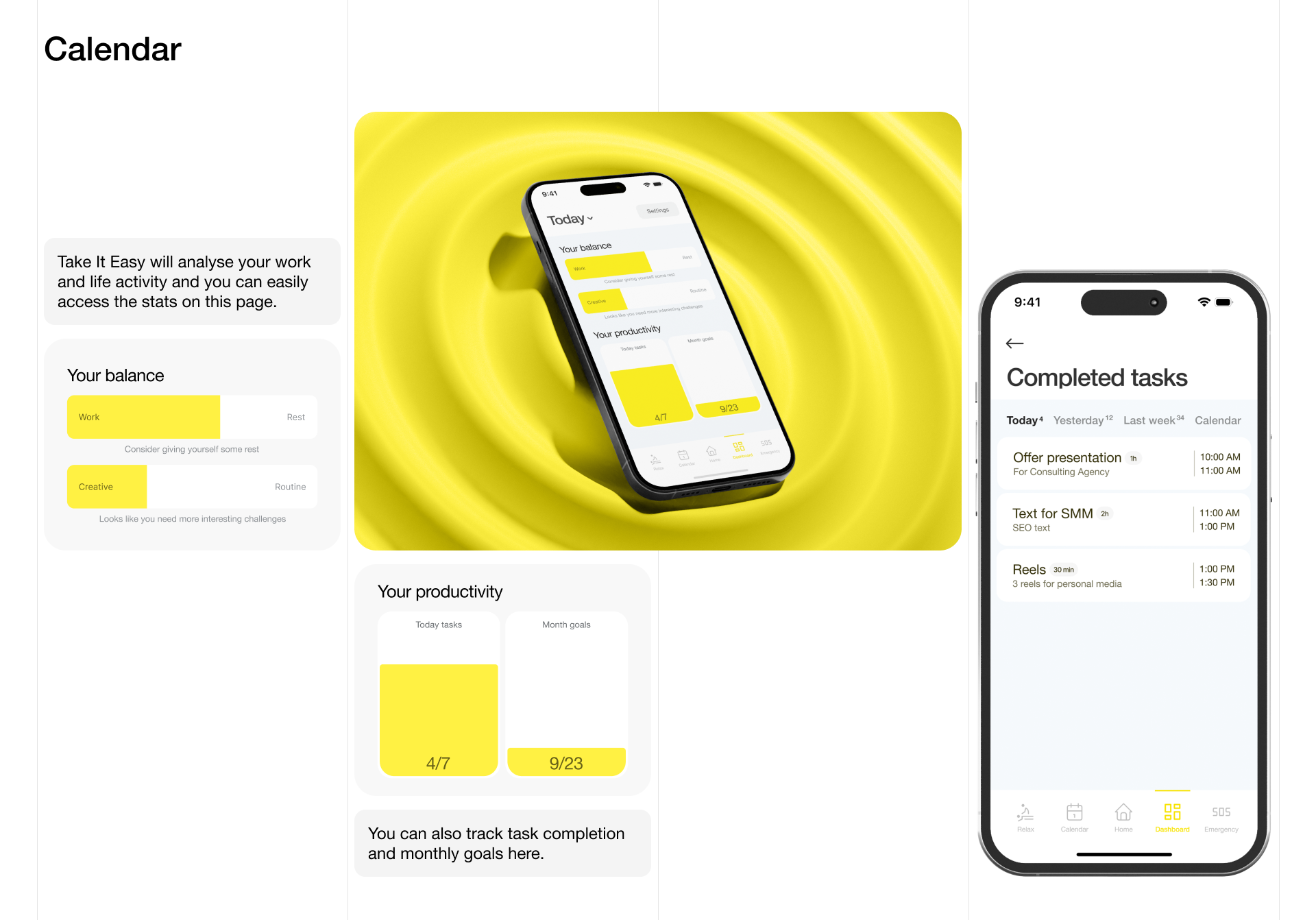 Take It Easy - Mental Health Support App — Изображение №26 — Интерфейсы на Dprofile