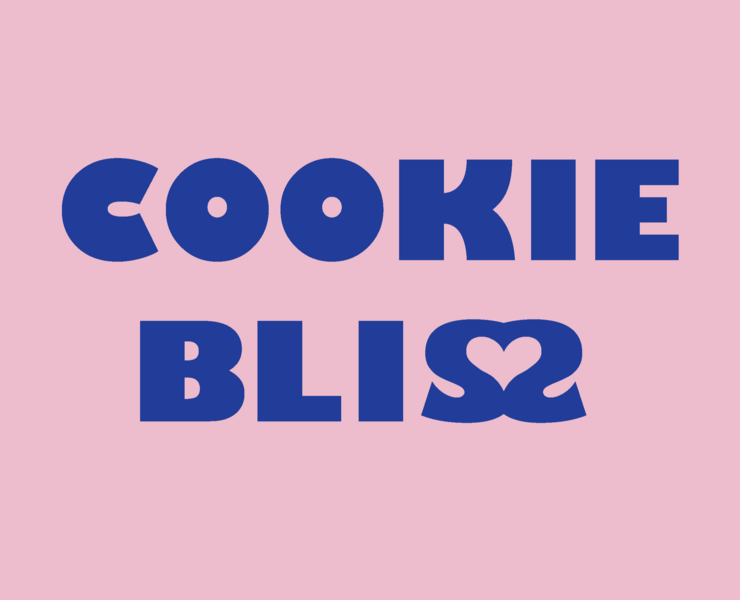 Разработка логотипа бренда печенья "cookie bliss" — Брендинг, Графика на Dprofile