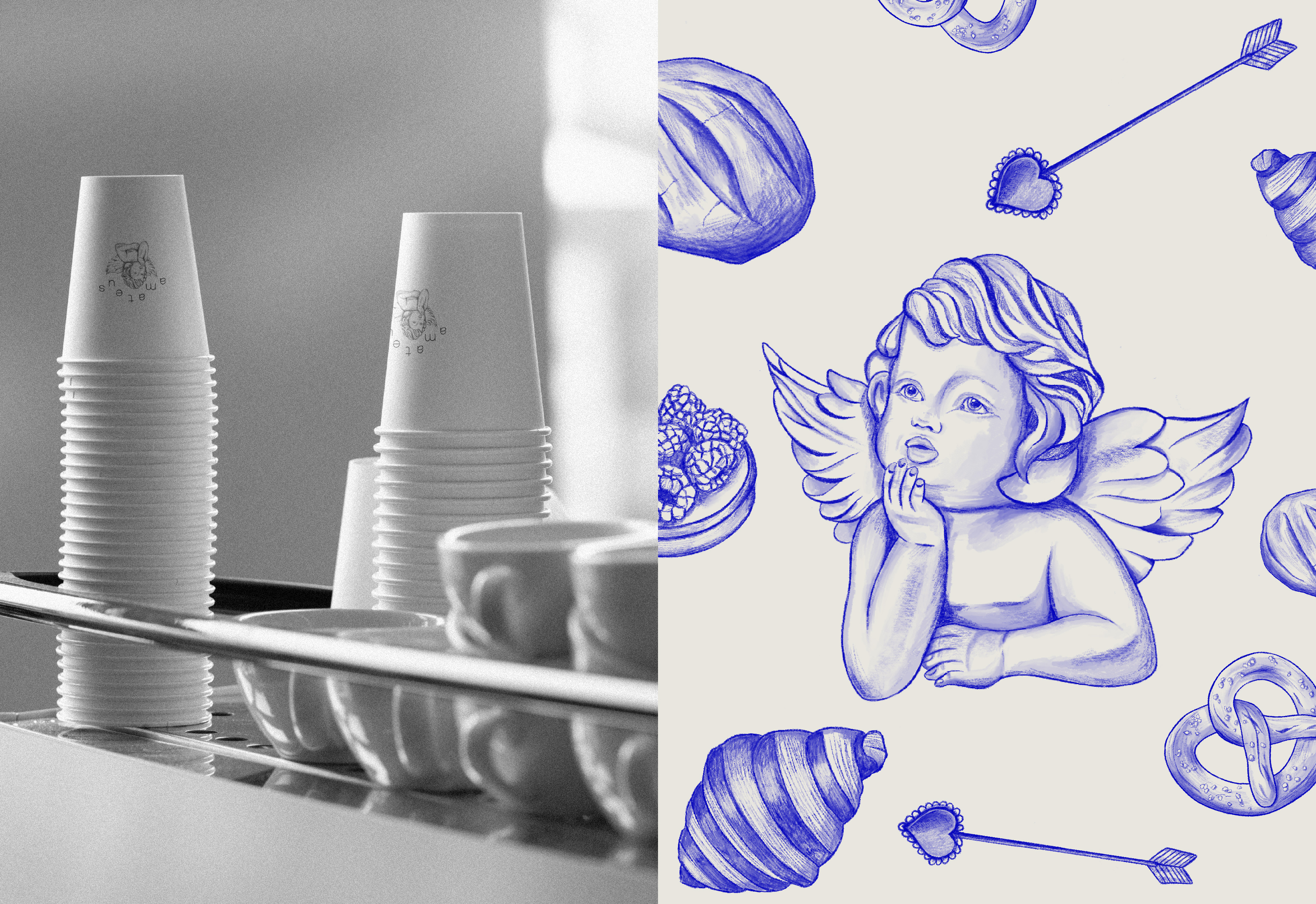 Amateus bakery | Brand Identity — Изображение №11 — Брендинг, Иллюстрация на Dprofile