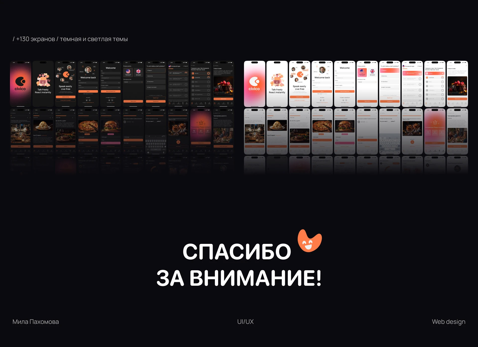 Дизайн приложения для изучения английского языка — Изображение №14 — Интерфейсы на Dprofile