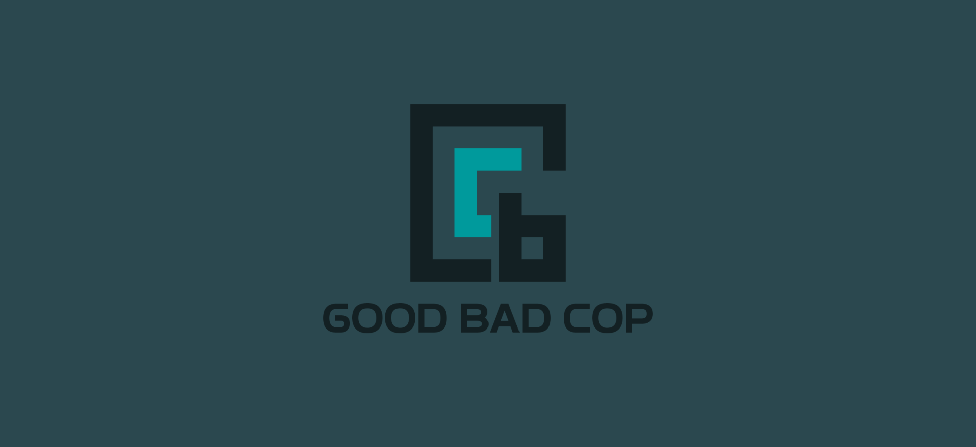 GOOD BAD COP | минималистичный логотип — Изображение №2 — Брендинг на Dprofile