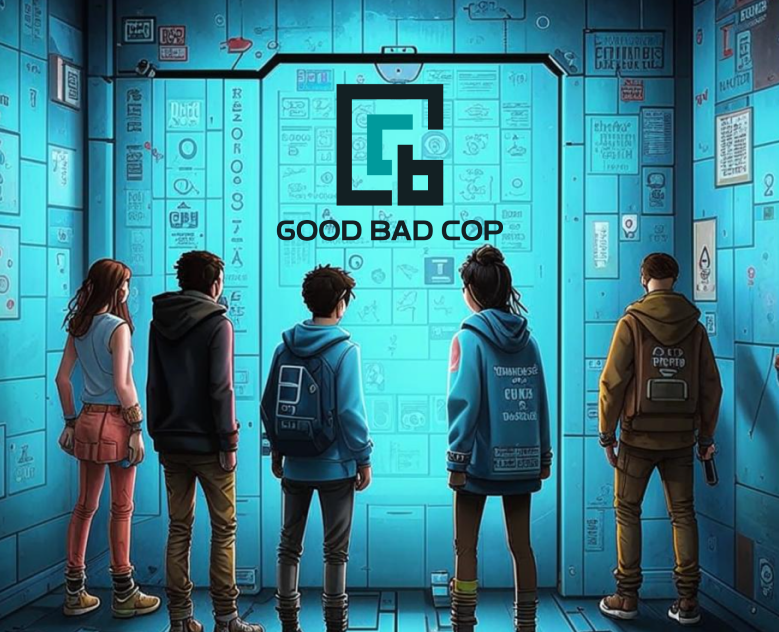 GOOD BAD COP | минималистичный логотип — Брендинг на Dprofile