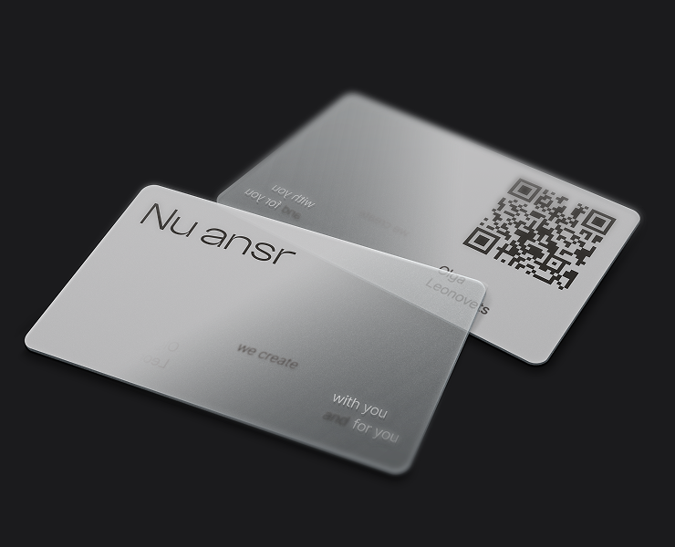 Nu ansr — фирменный стиль консалтингового агентства — Брендинг, Графика на Dprofile