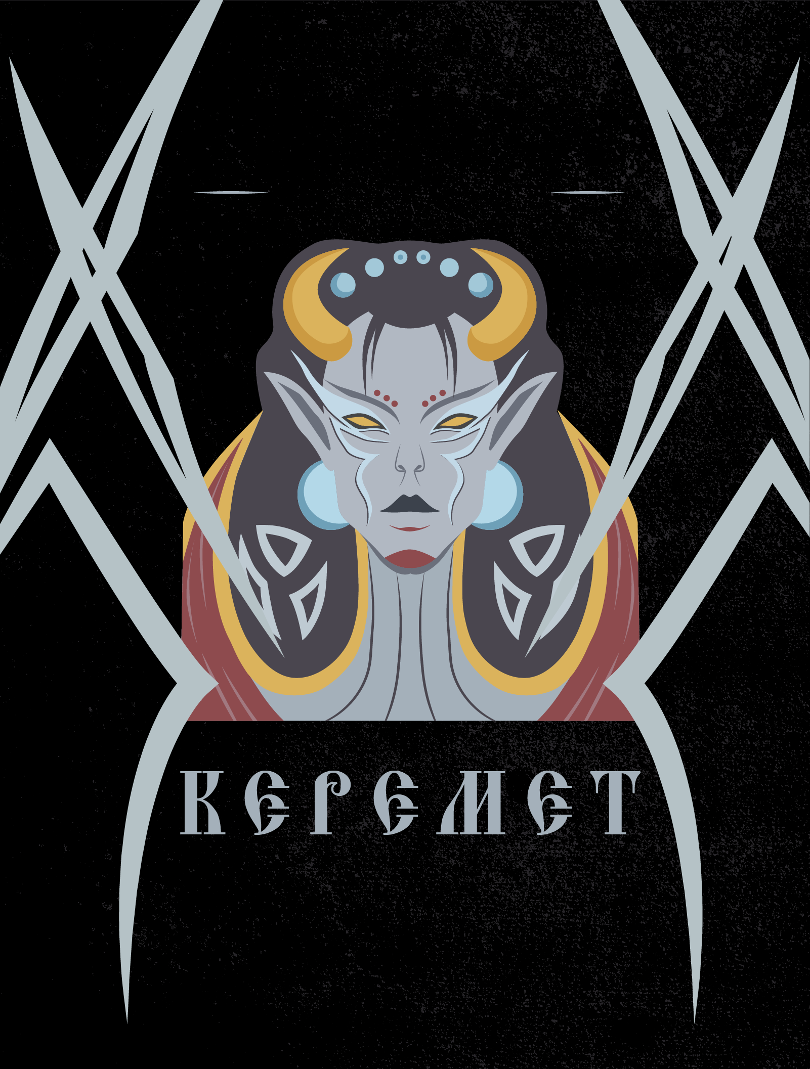 Принты на тему "Мифология Удмуртии" — Изображение №4 — Брендинг, Иллюстрация на Dprofile