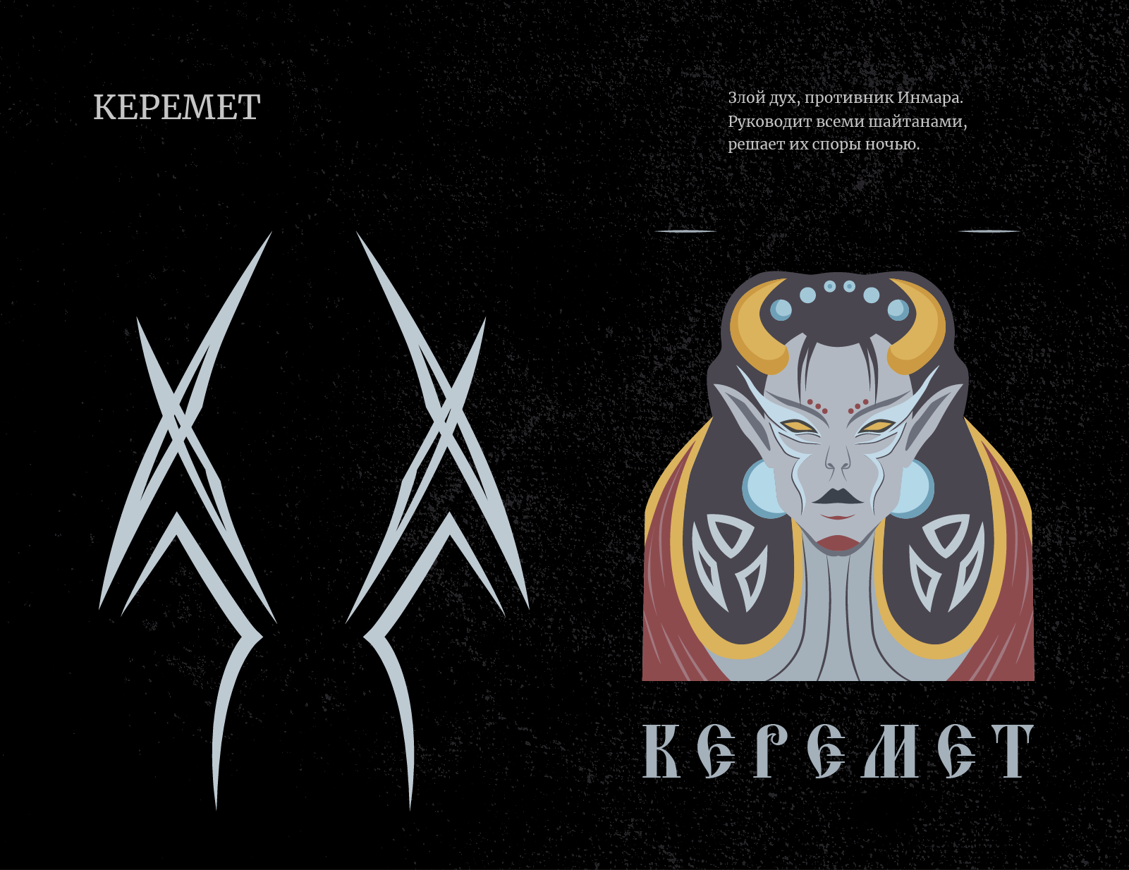 Принты на тему "Мифология Удмуртии" — Изображение №2 — Брендинг, Иллюстрация на Dprofile