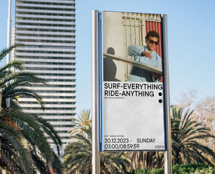 SurfLocos club — Интерфейсы, Брендинг на Dprofile