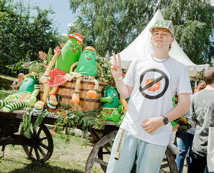 XX Юбилейный День Огурца - для Tinkoff Journal — Иллюстрация на Dprofile