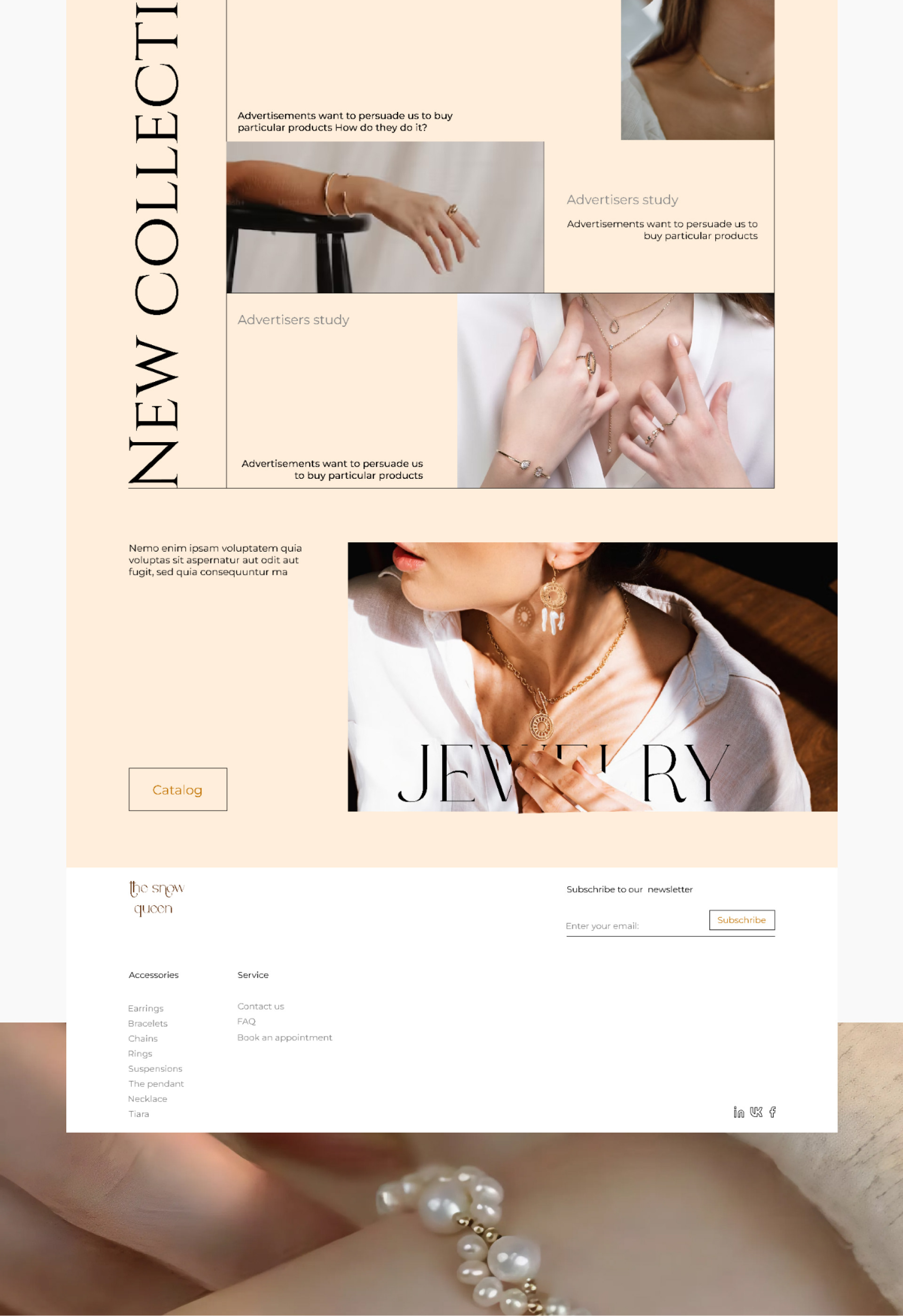 jewelry store — Изображение №5 — Интерфейсы на Dprofile