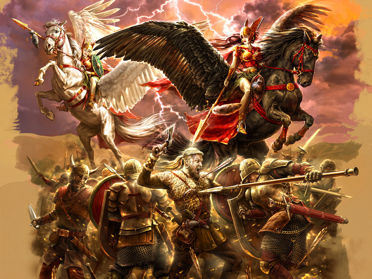 VALKYRIES — Изображение №2 — Брендинг, Иллюстрация на Dprofile