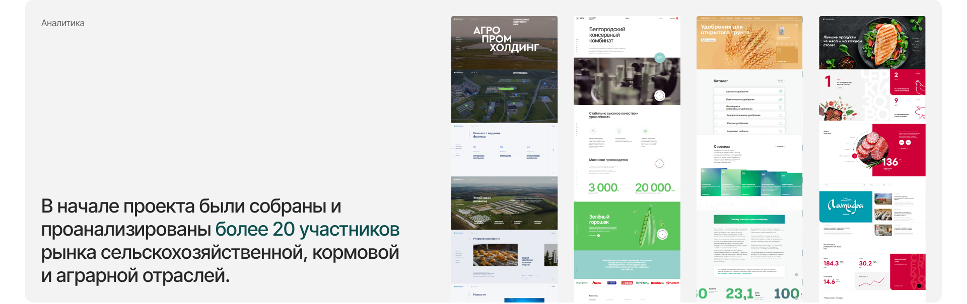 Агритек Био | Корпоративный сайт — Изображение №4 — Интерфейсы на Dprofile