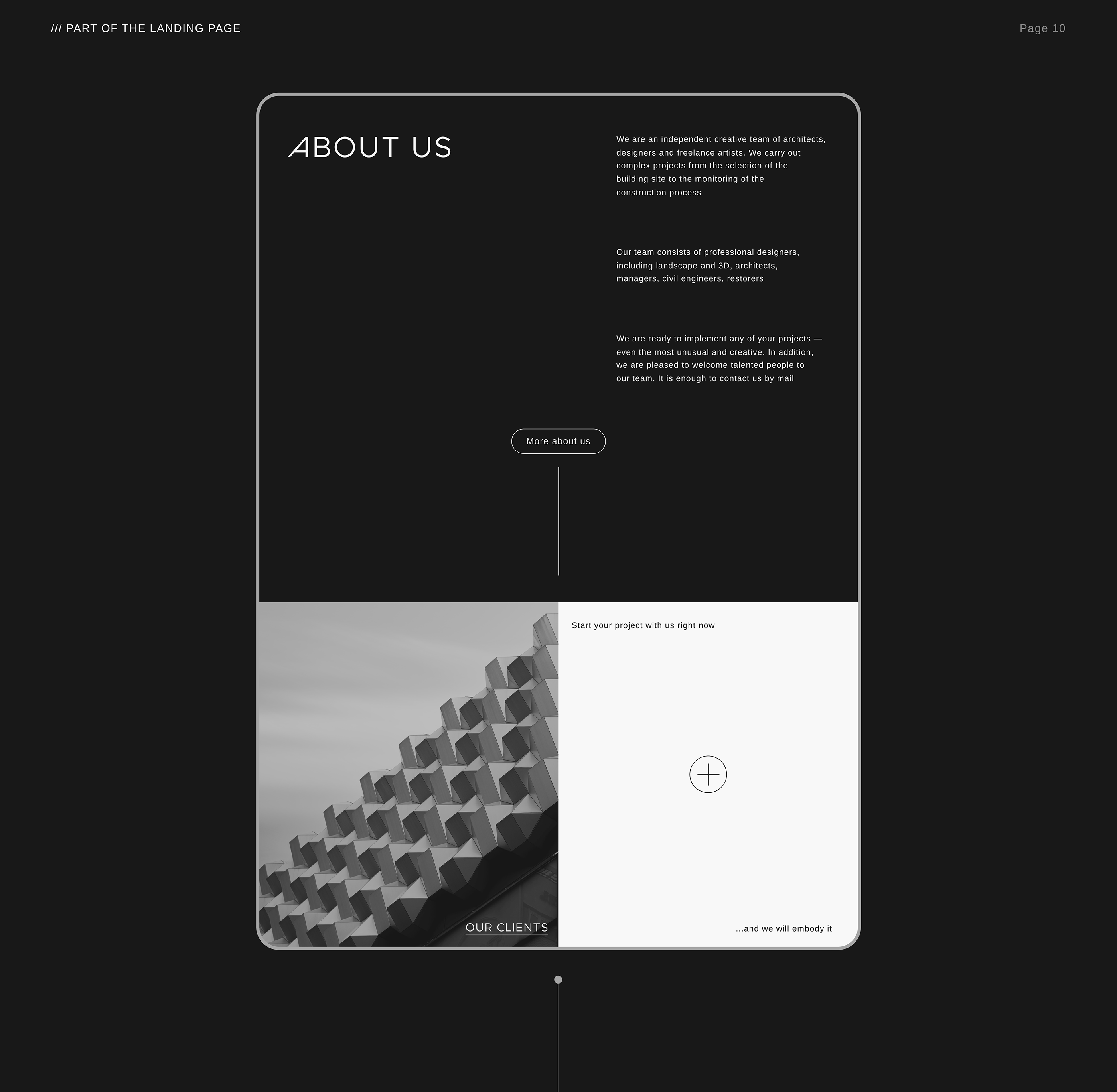 THE ARCUS - Architectural Bureau website — Изображение №10 — Интерфейсы на Dprofile