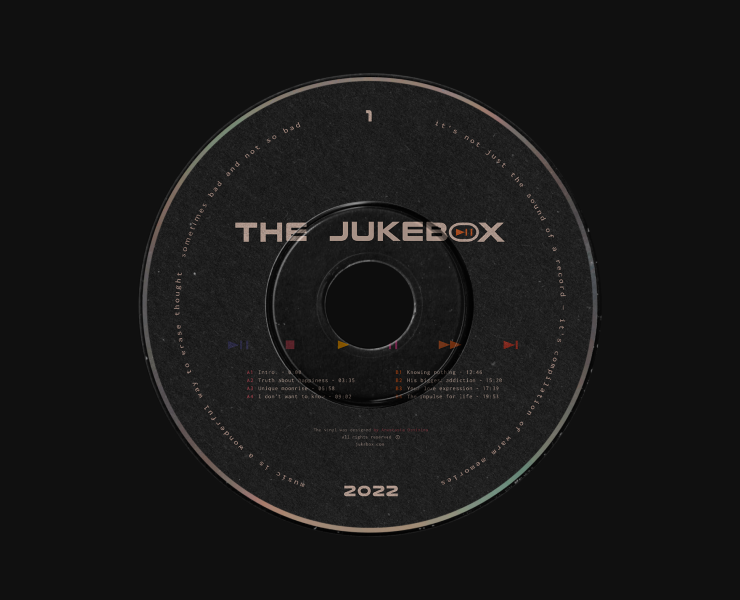 THE JUKEBOX - Vinyl record store — Брендинг, Графика на Dprofile