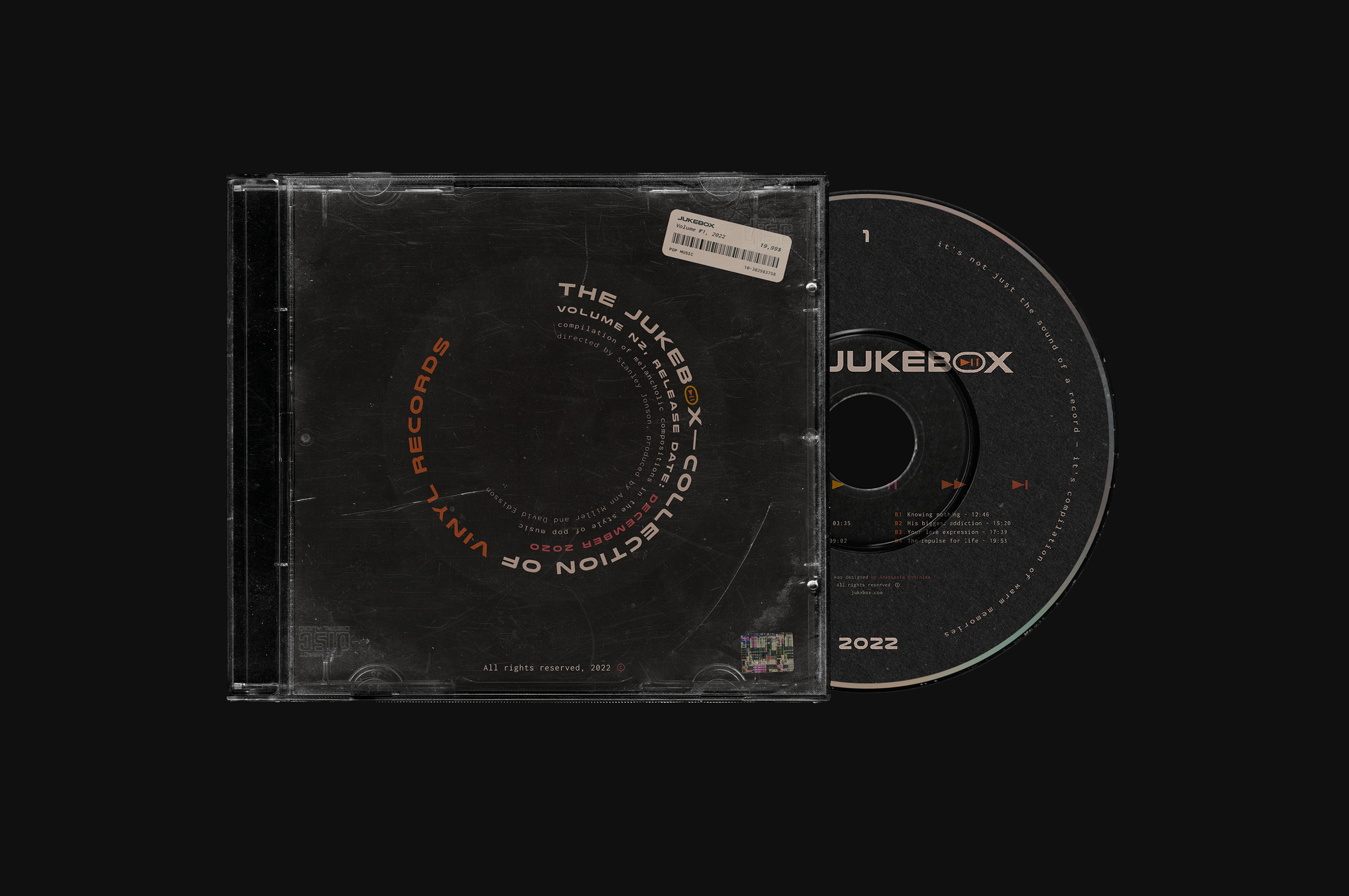 THE JUKEBOX - Vinyl record store — Изображение №8 — Брендинг, Графика на Dprofile