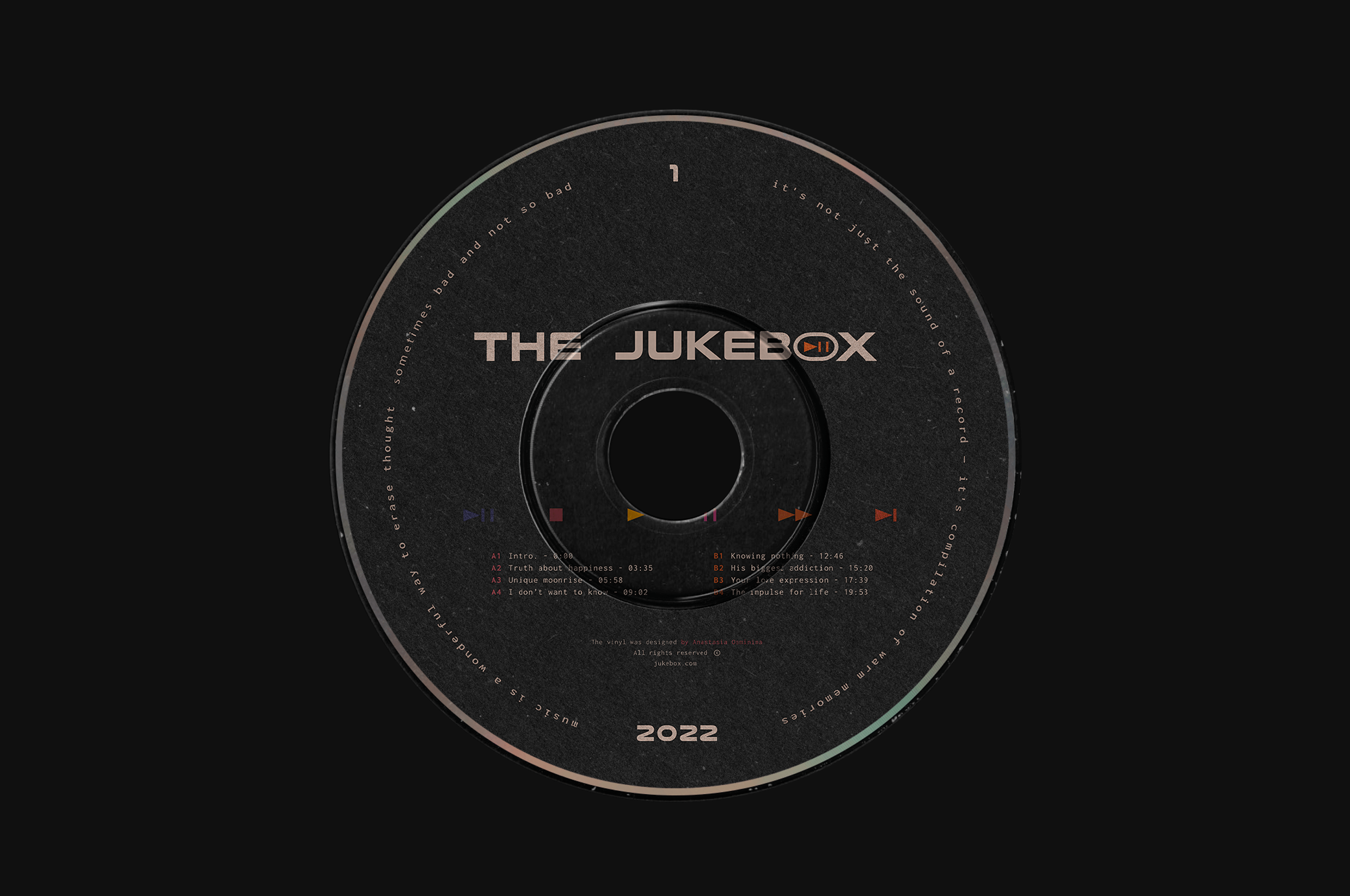 THE JUKEBOX - Vinyl record store — Изображение №4 — Брендинг, Графика на Dprofile