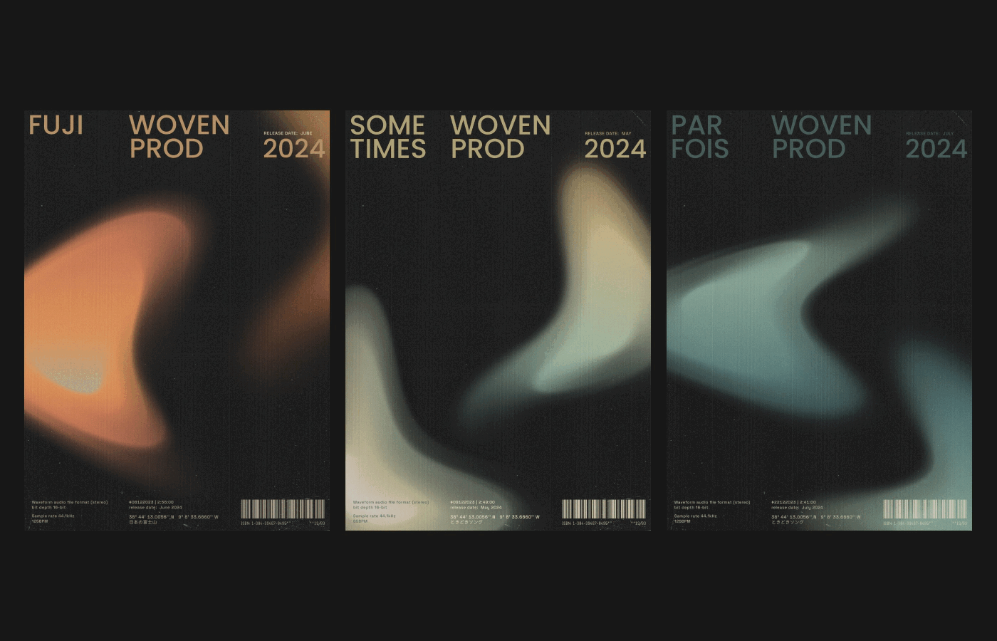 WOVEN - Musician's visual ecosystem — Изображение №9 — Брендинг, Графика на Dprofile