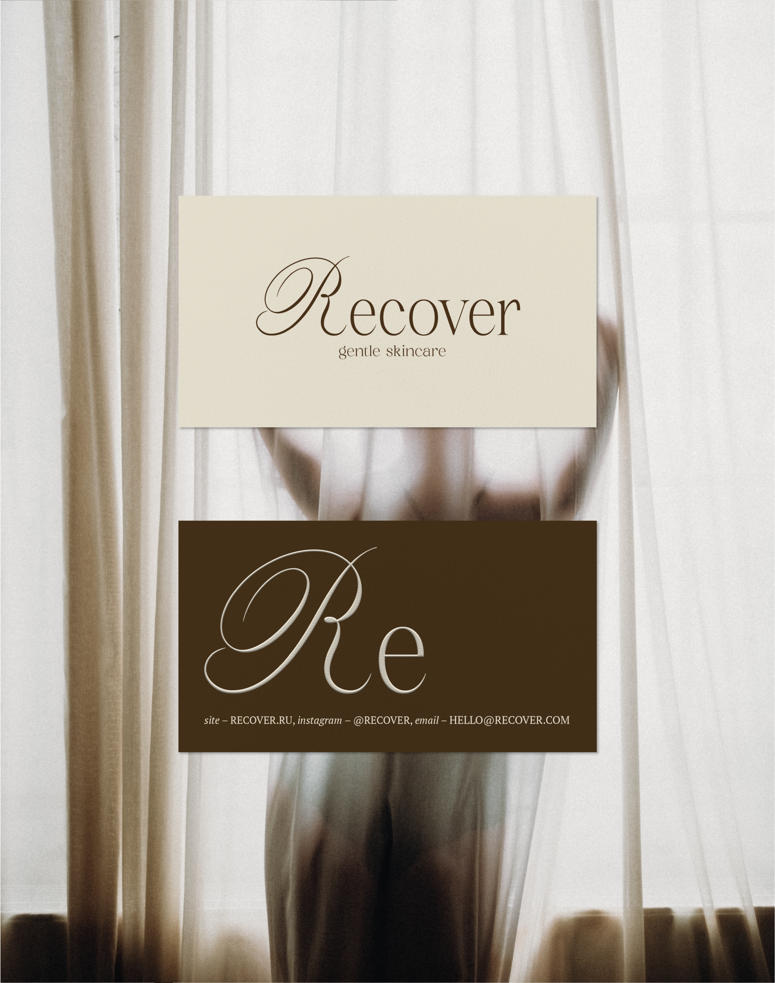Recover | Branding for a brand of care cosmetics — Изображение №3 — Брендинг на Dprofile