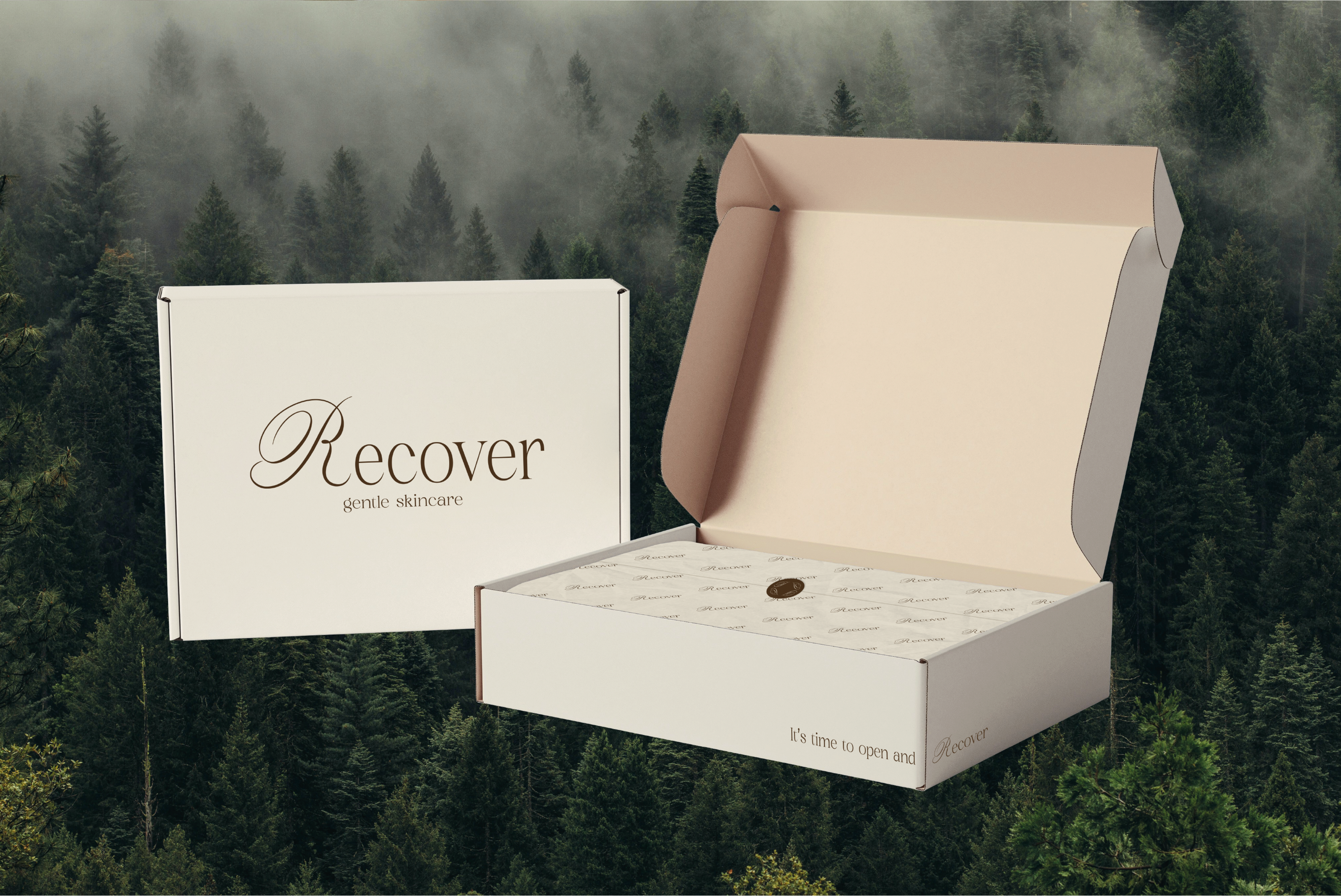 Recover | Branding for a brand of care cosmetics — Изображение №8 — Брендинг на Dprofile