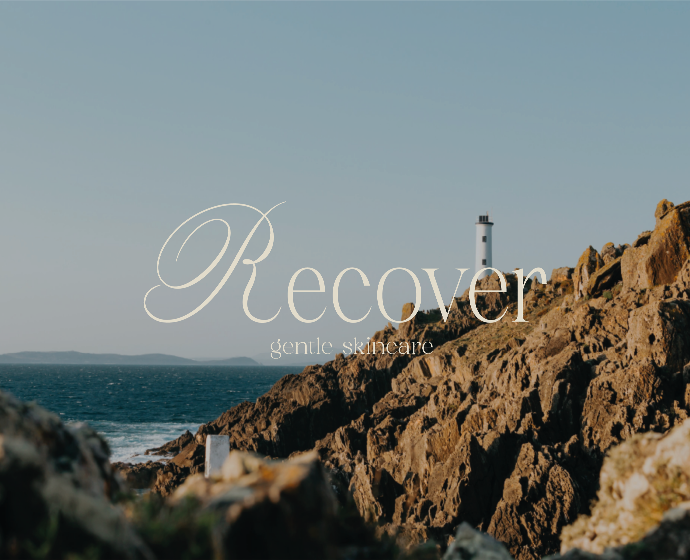 Recover | Branding for a brand of care cosmetics — Брендинг на Dprofile