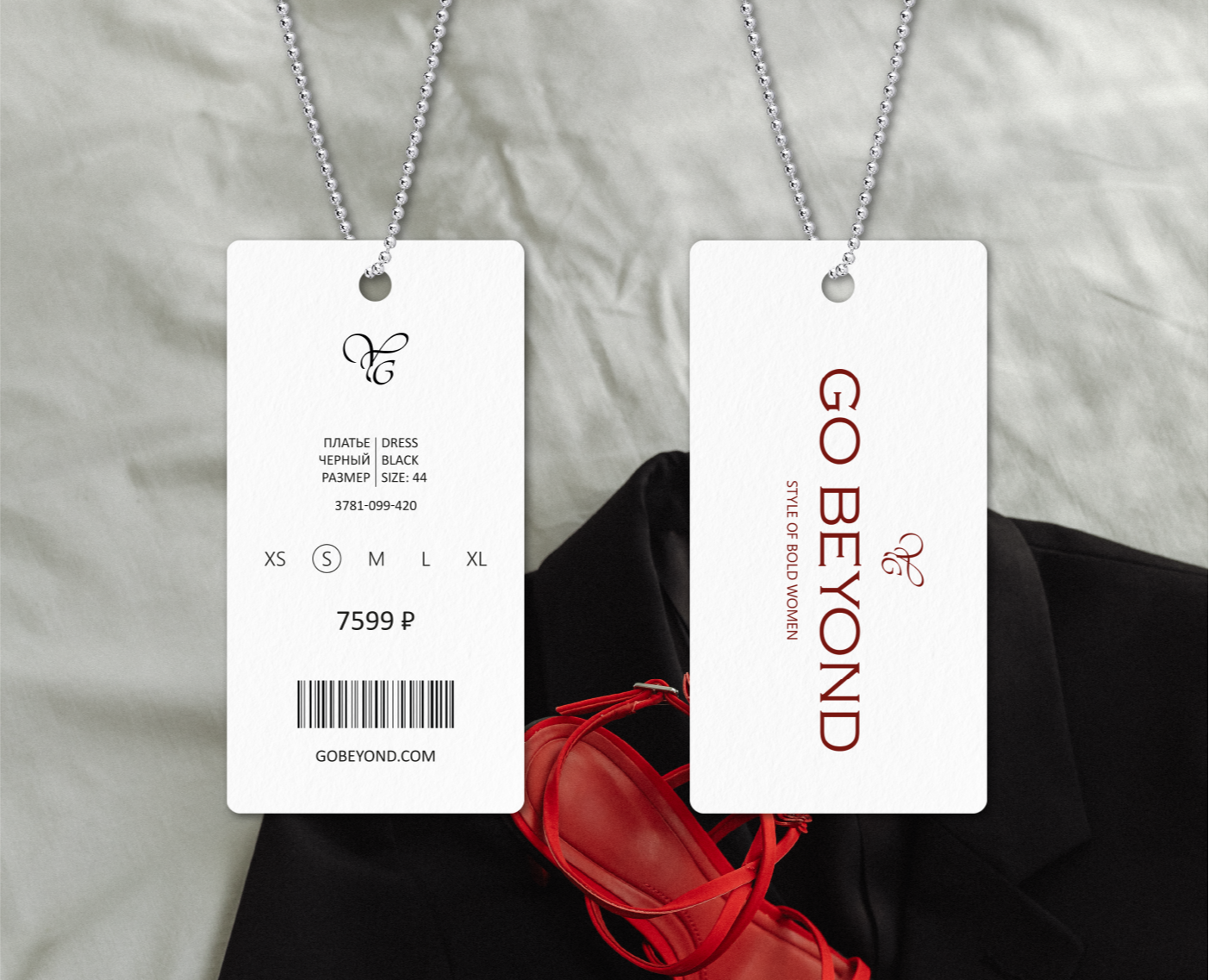 GO BEYOND | Branding for a women's clothing brand — Брендинг на Dprofile