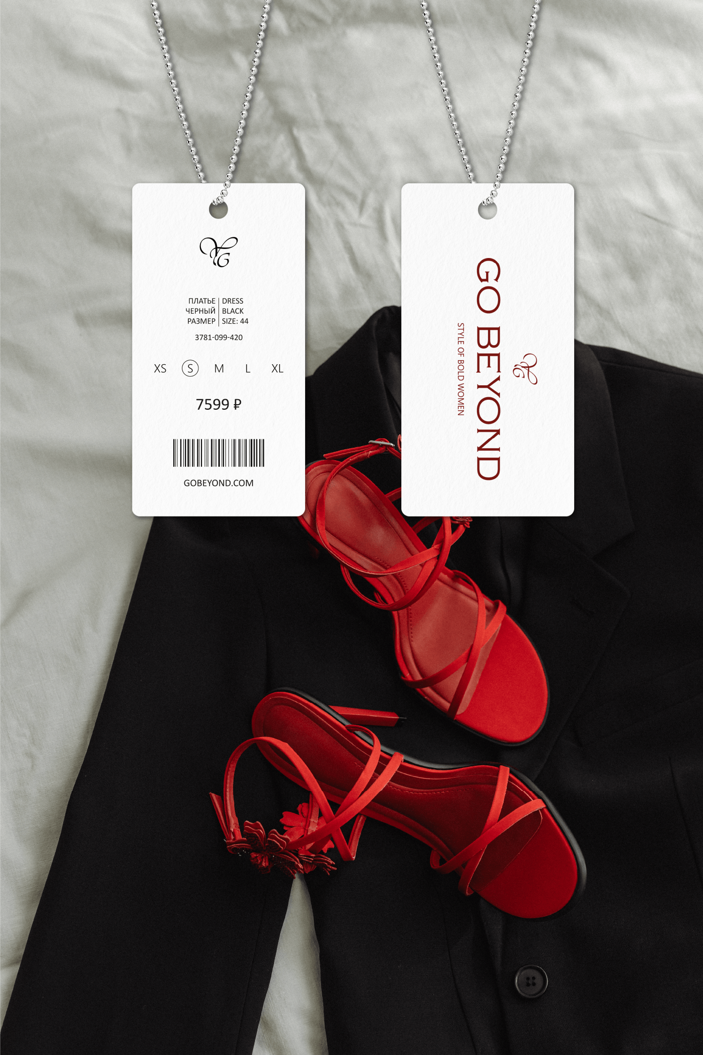GO BEYOND | Branding for a women's clothing brand — Изображение №4 — Брендинг на Dprofile