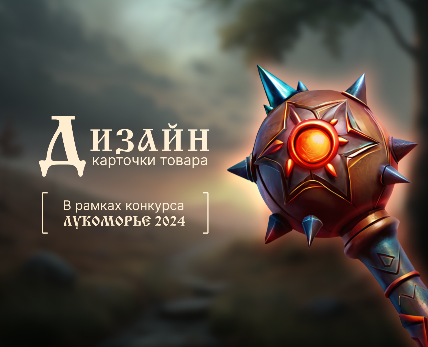 Дизайн карточки товара "Булава". Конкурсная работа — Графика, Маркетинг на Dprofile