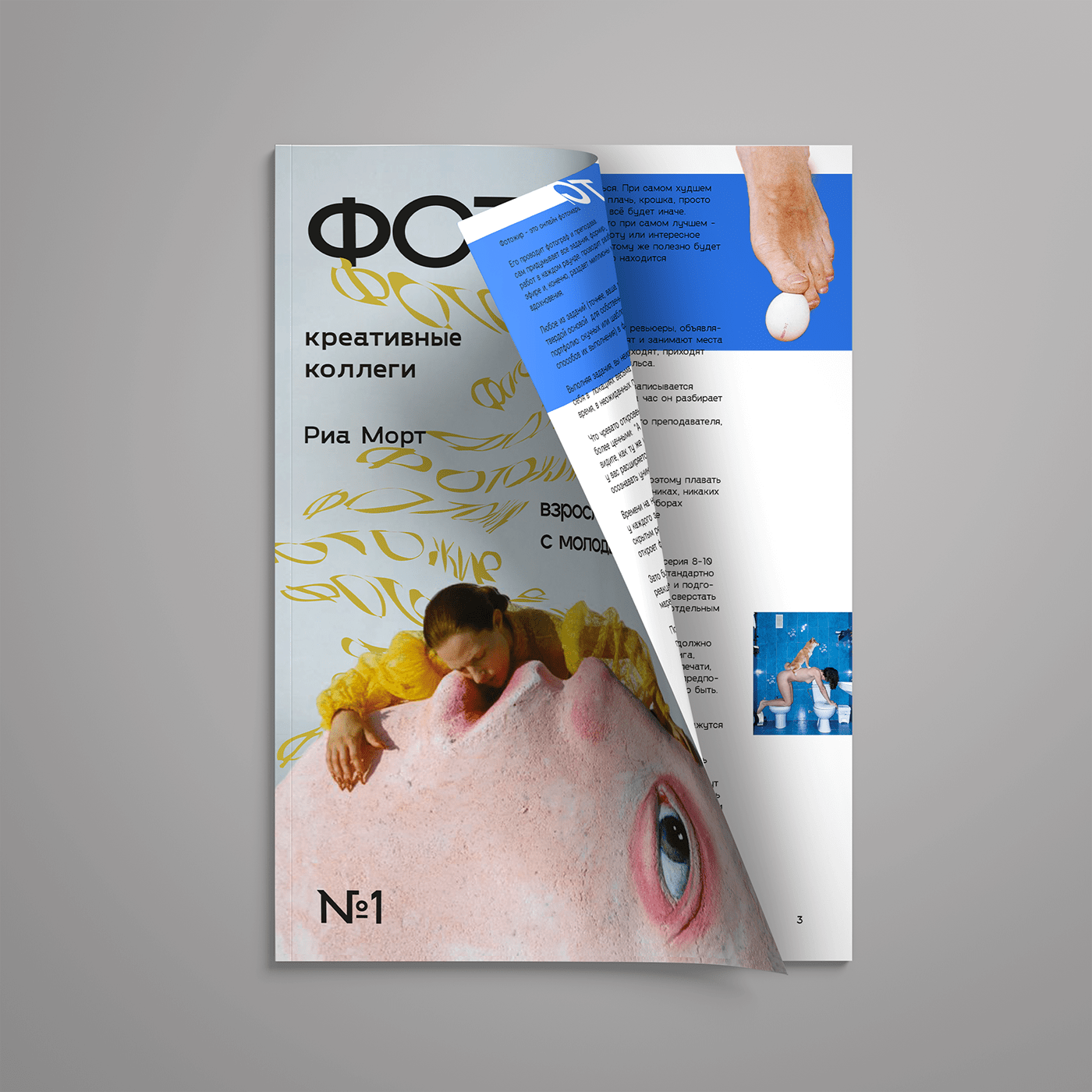 Layout of magazine — Изображение №4 — Брендинг, Графика на Dprofile